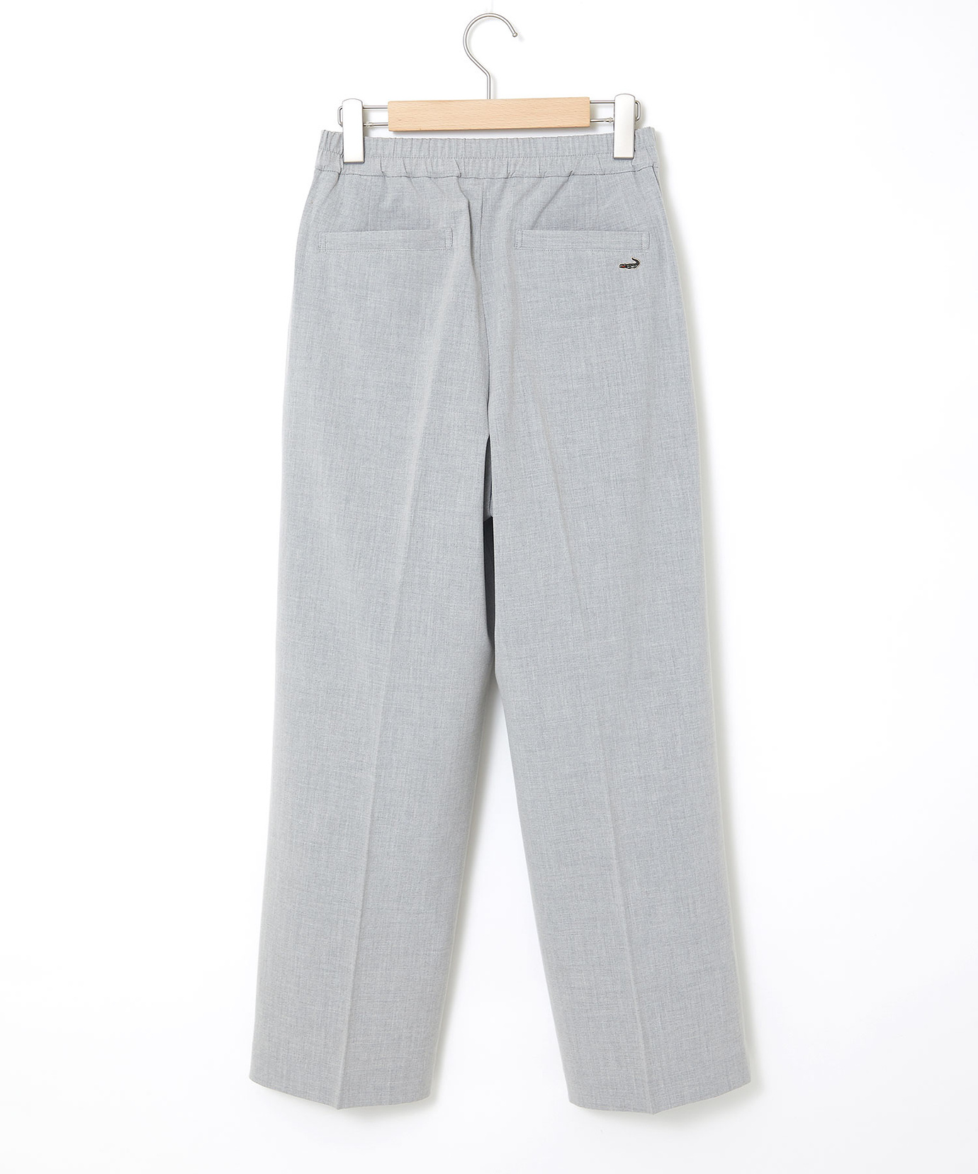 レディース センタープレス セミワイドパンツ 通販 [0105-55504