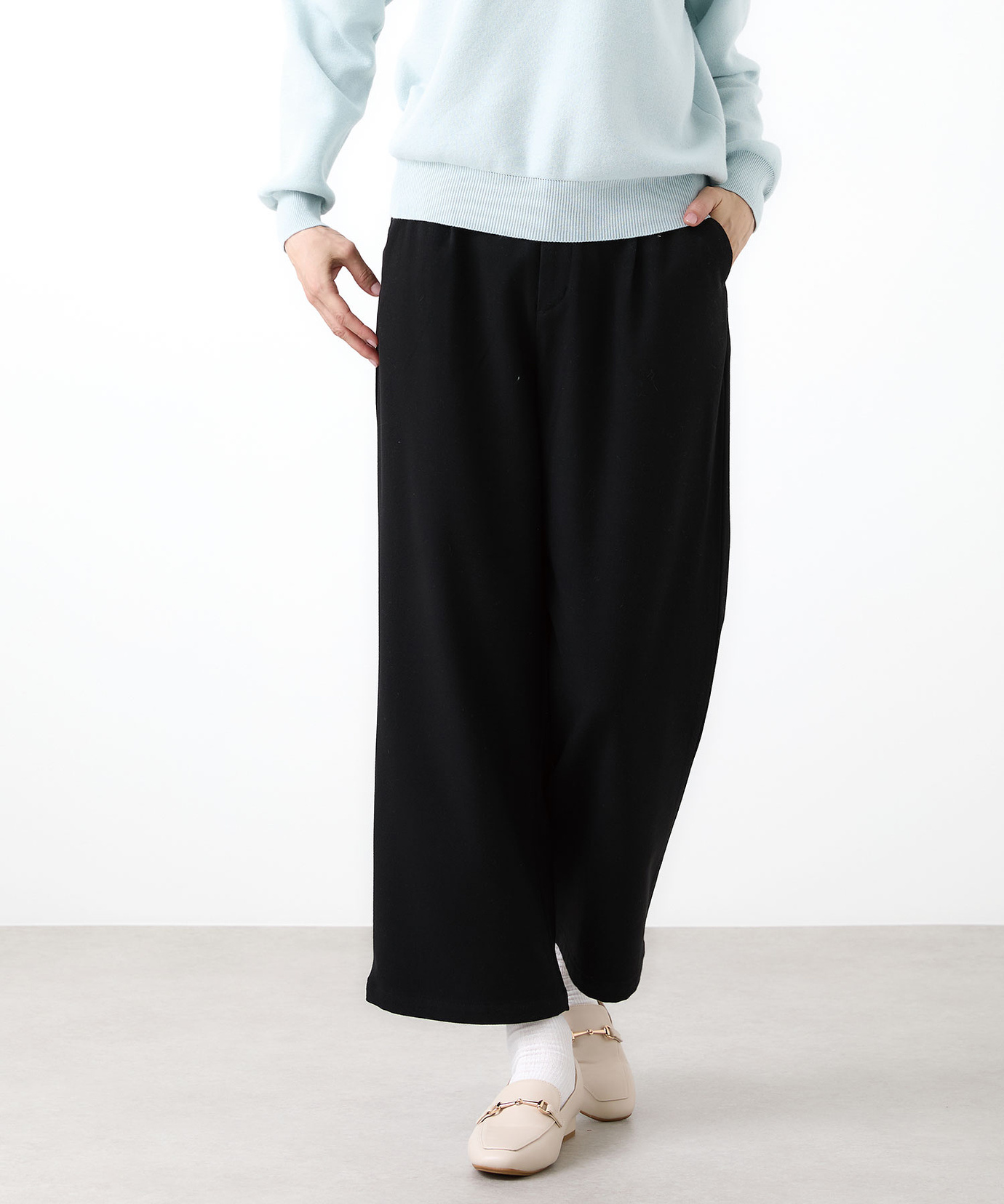 レディース ツイル ワイド パンツ通販 [0105-58500] - クロコダイル