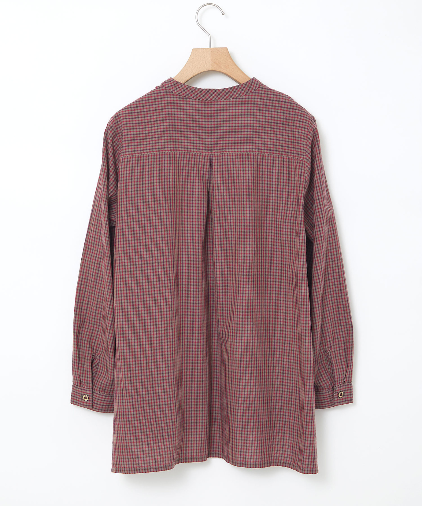 【美品】 ティグルブロカンテ ギンガムチェック チュニック シルク混 レディース マルチギンガム チュニック通販 [0121-55705