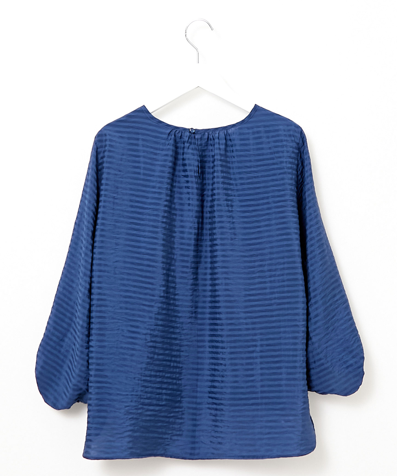 レディース シアー ボーダー ブラウス通販 [0201-51153