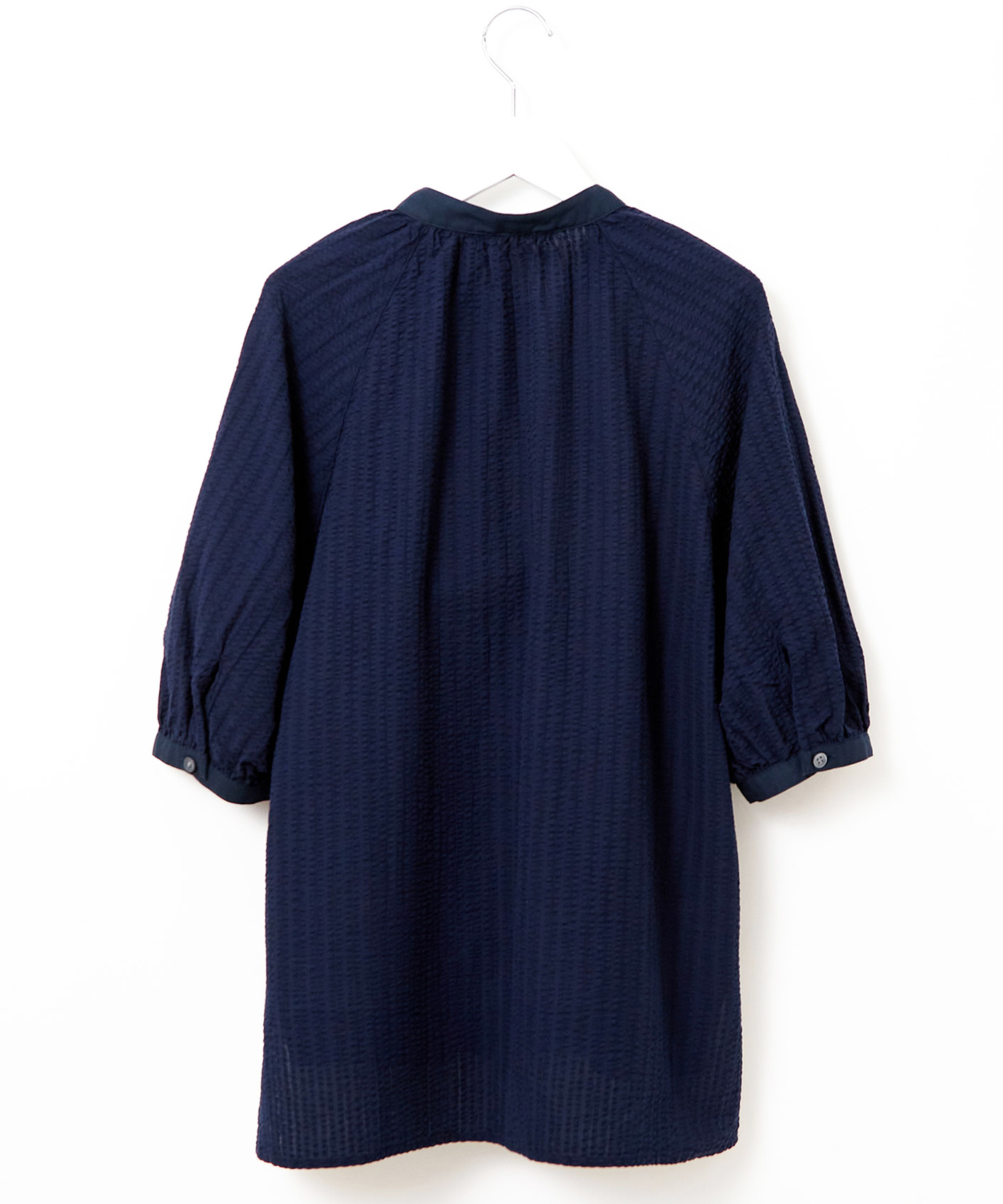 レディース サッカー バイカラー ブラウス通販 [0201-53155