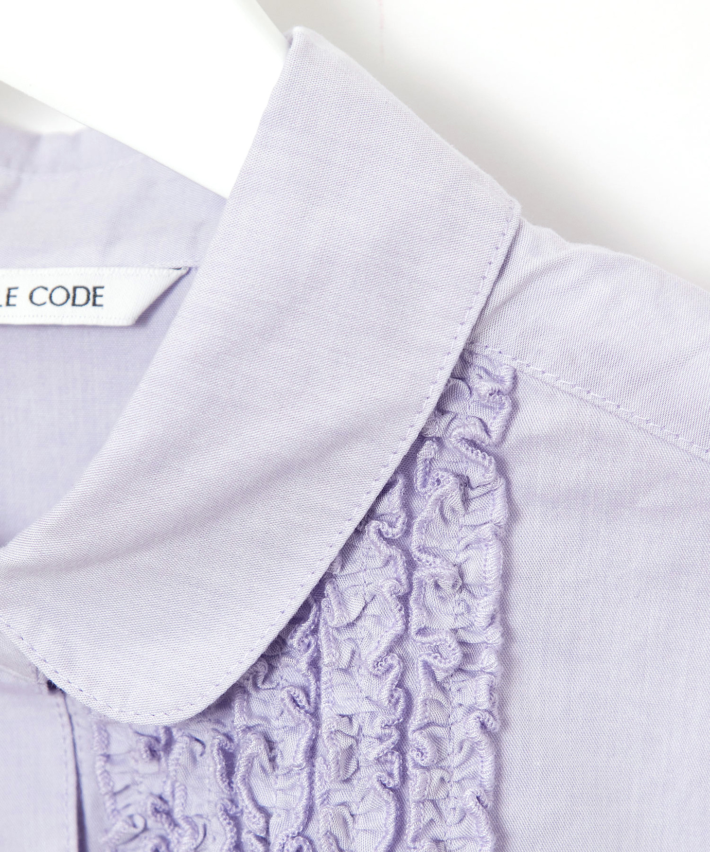 レディース ミニフリル ショールカラー ブラウス通販 [0201-53156