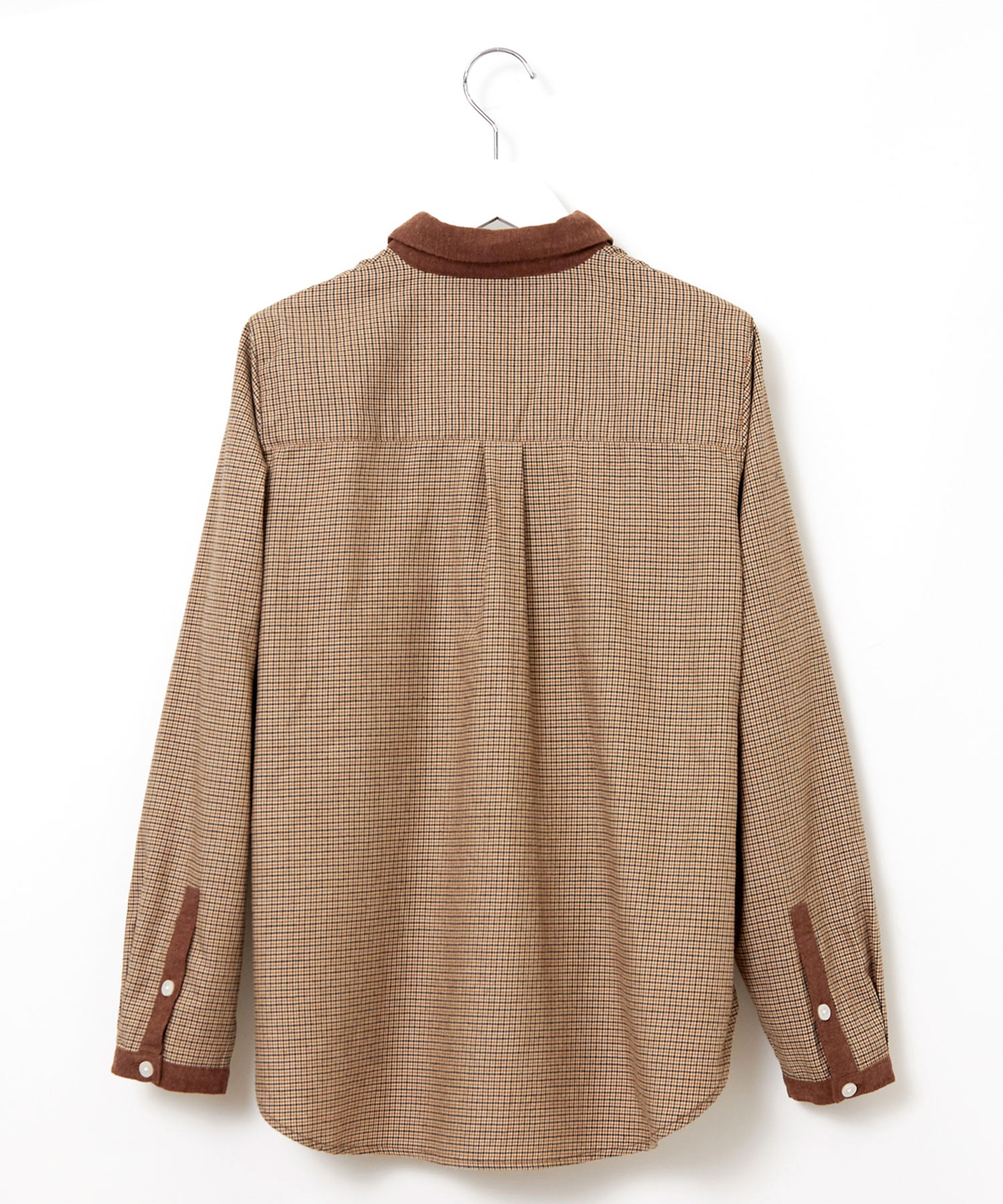 レディース 千鳥格子 配色 ブラウス通販 [0201-58152] - クロコダイル