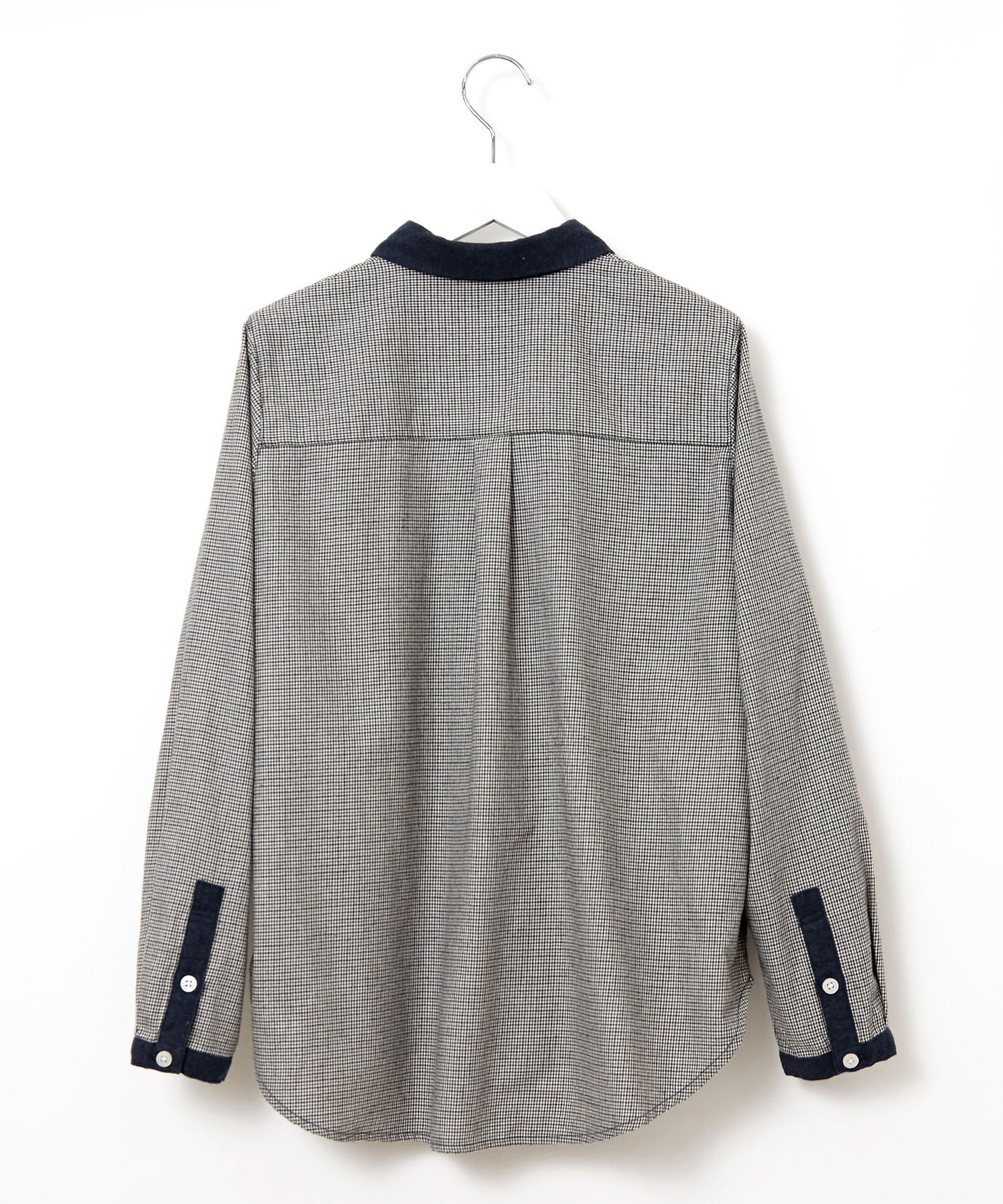 レディース 千鳥格子 配色 ブラウス通販 [0201-58152] - クロコダイル