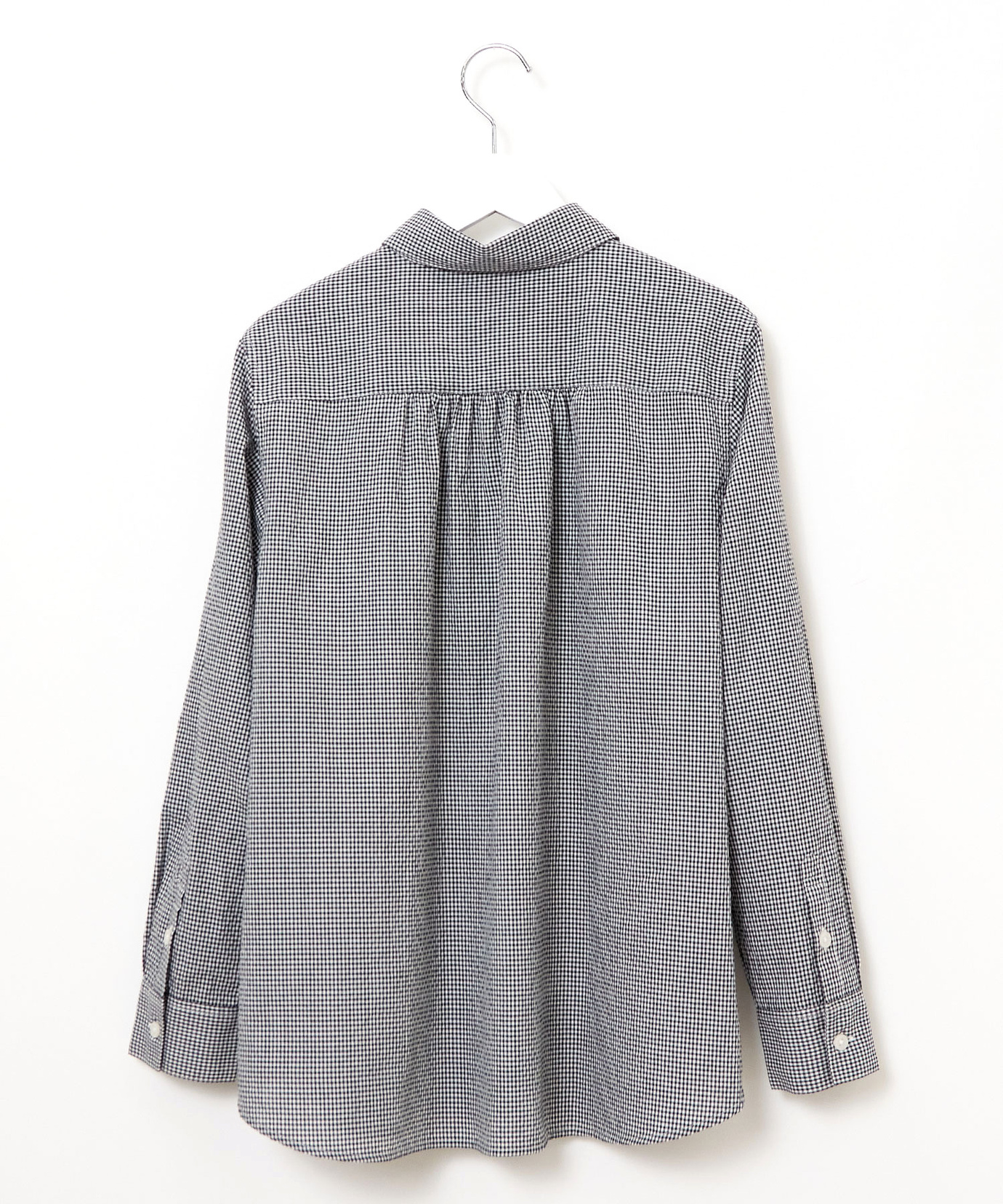 レディース サッカー ギンガムチェック ブラウス通販 [0201-61155