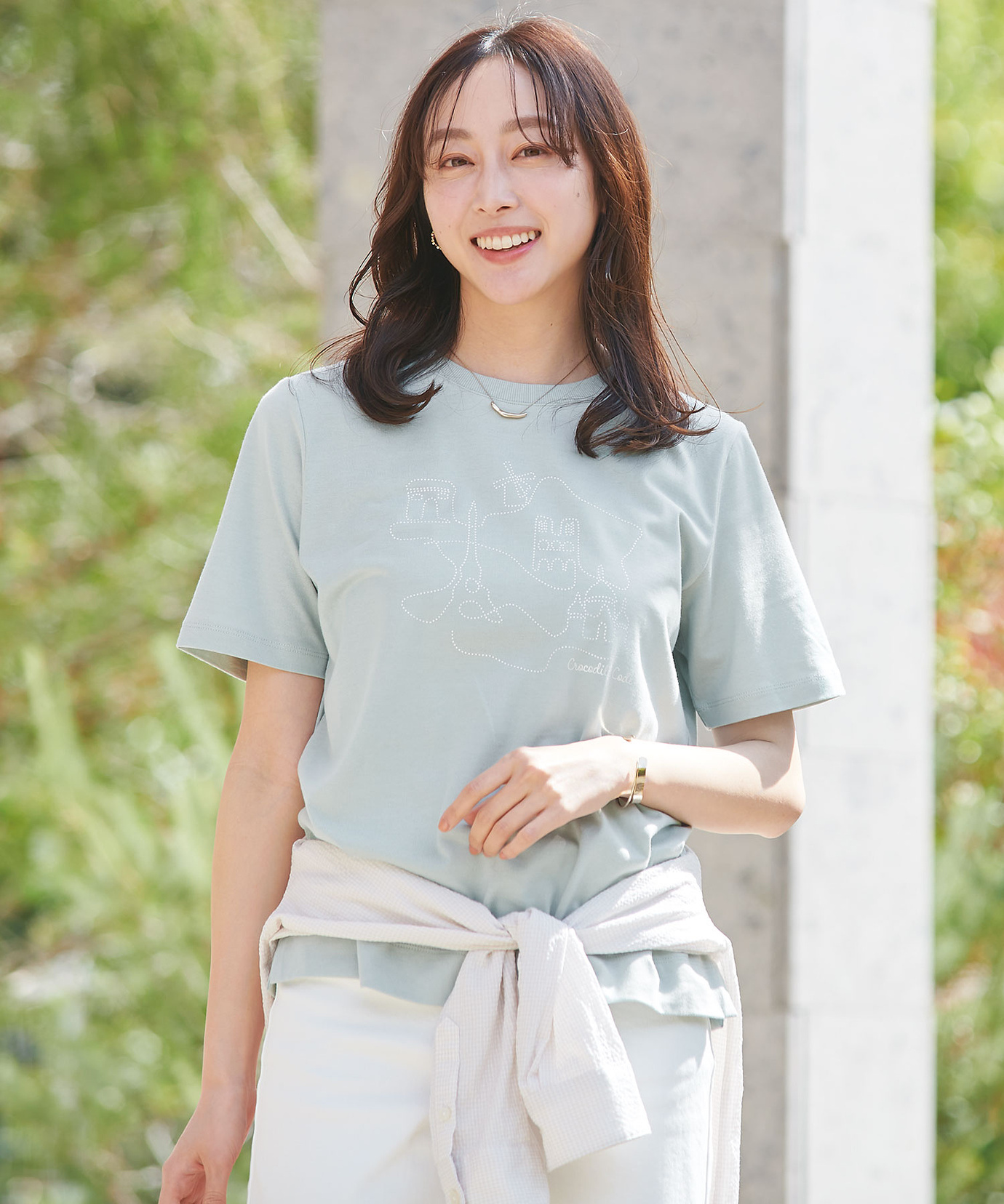 レディース マップ プリント Tシャツ通販 [0202-53255] - クロコダイル