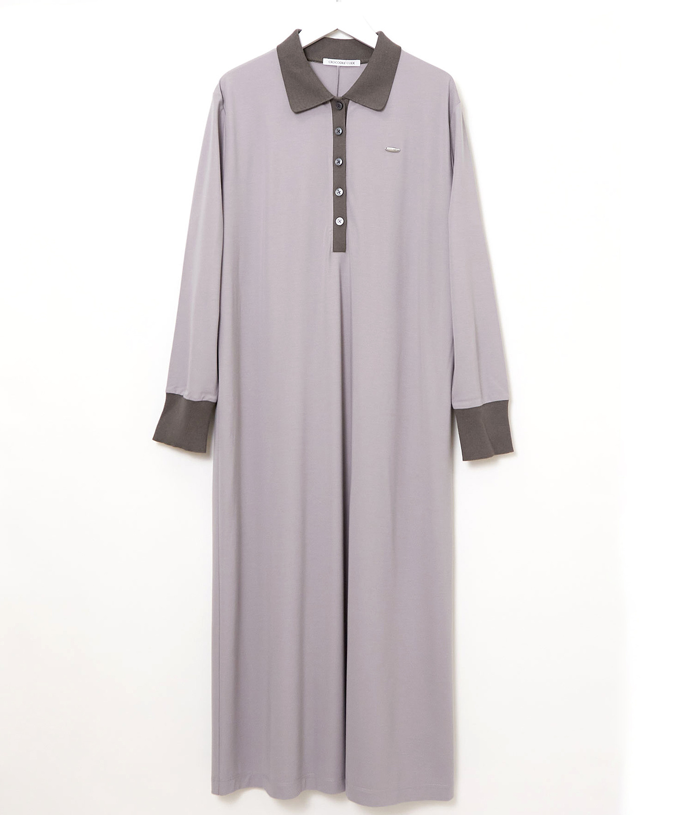 新品タグ付き　Back Hole Triangleワンピース レディース ポロ襟 カット ワンピース通販 [0202-55256