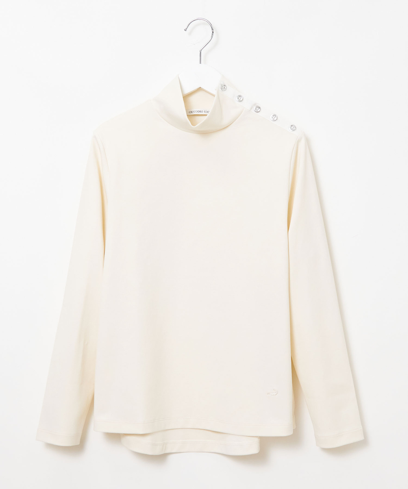 レディース ボタン ハイネック カットソー通販 [0202-58252