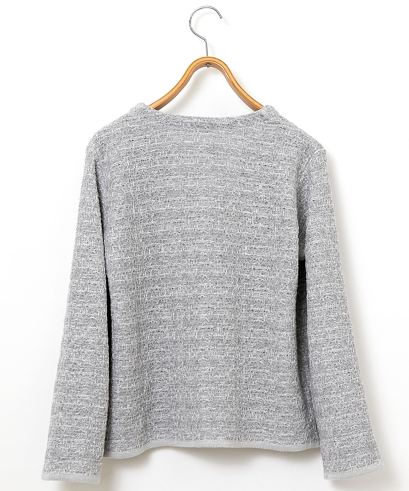 レディース ツイードライク ニット カーディガン通販 [0203-41353