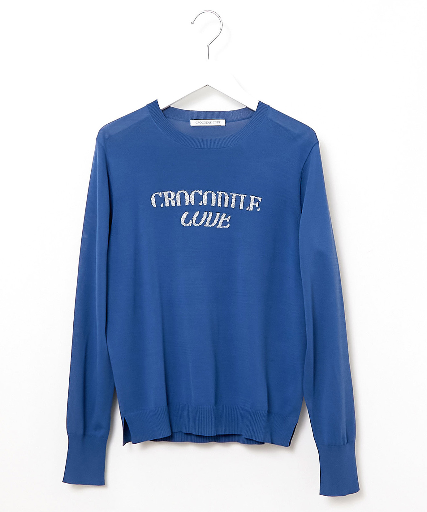 レディース ロゴ ラメ プルオーバーニット通販 [0203-51357