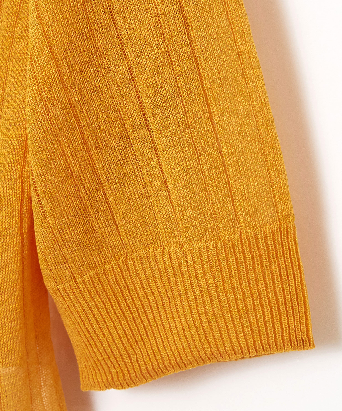 レディース シアー リブ ポロカーディガン通販 [0203-55351