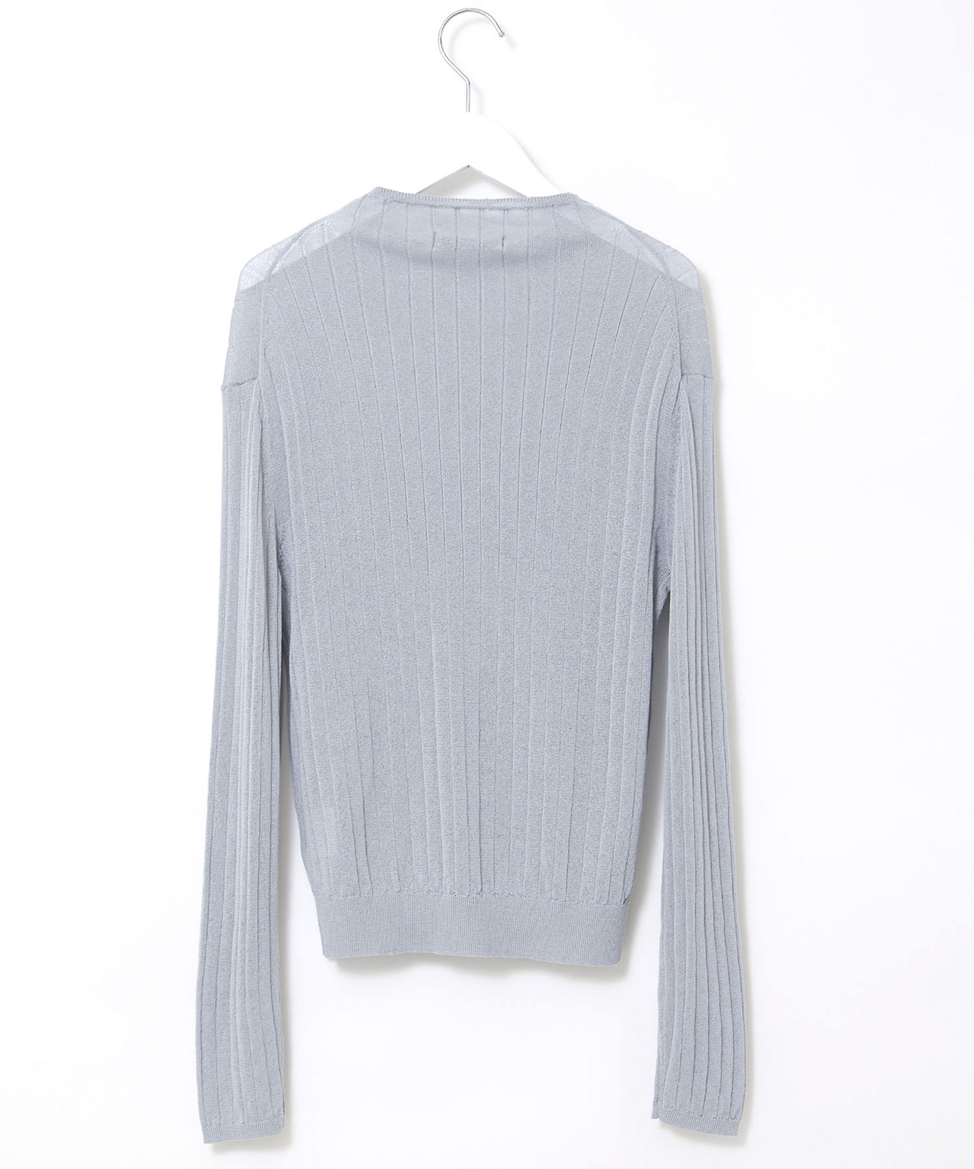 DIESEL Mサイズ 長袖リブセーター(値下げ中) DIESEL】メタルDロゴ クルーネック リブニットトップ すぐ届く (DIESEL