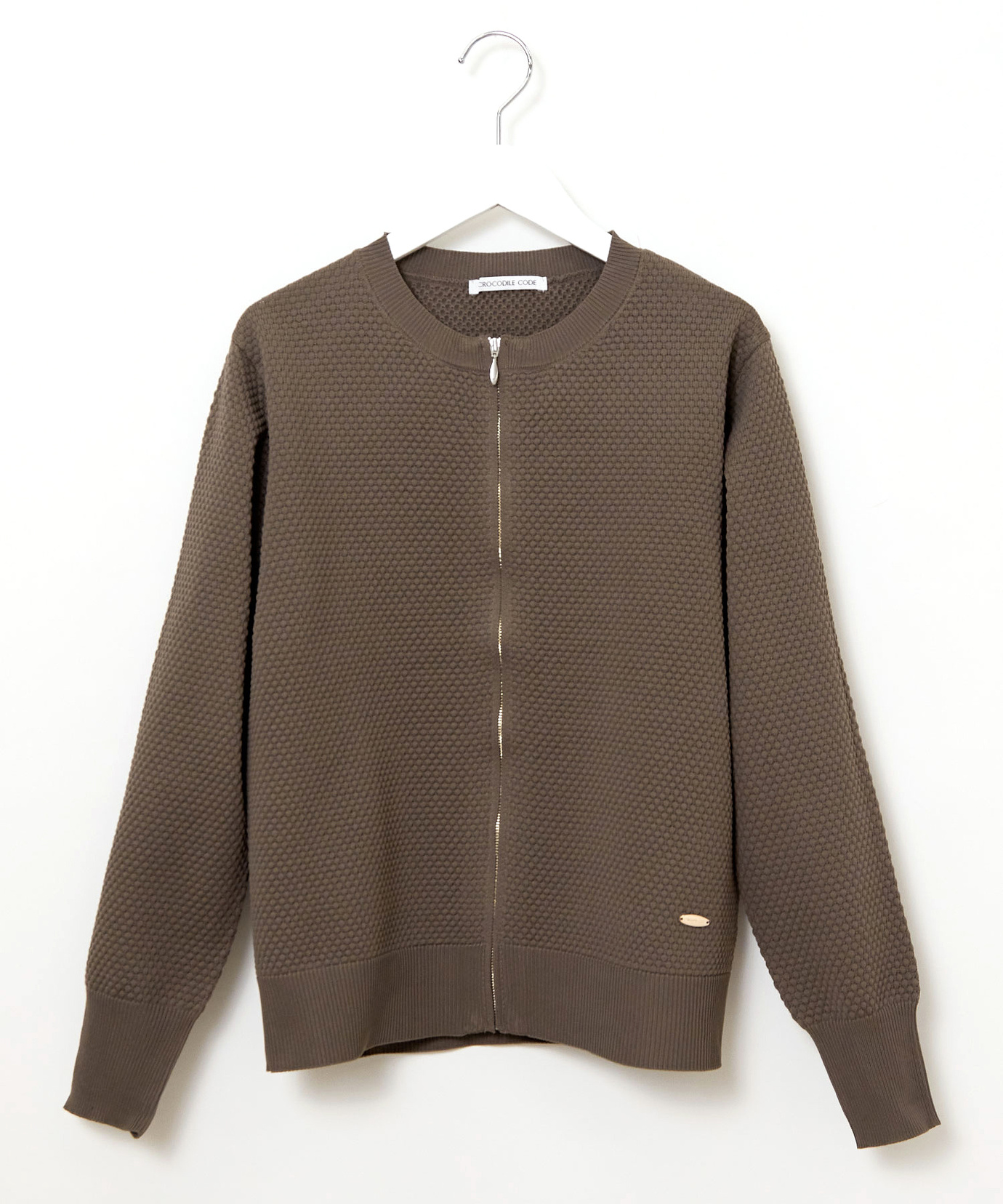 レディース ニット ジップ ジャケット通販 [0203-56351