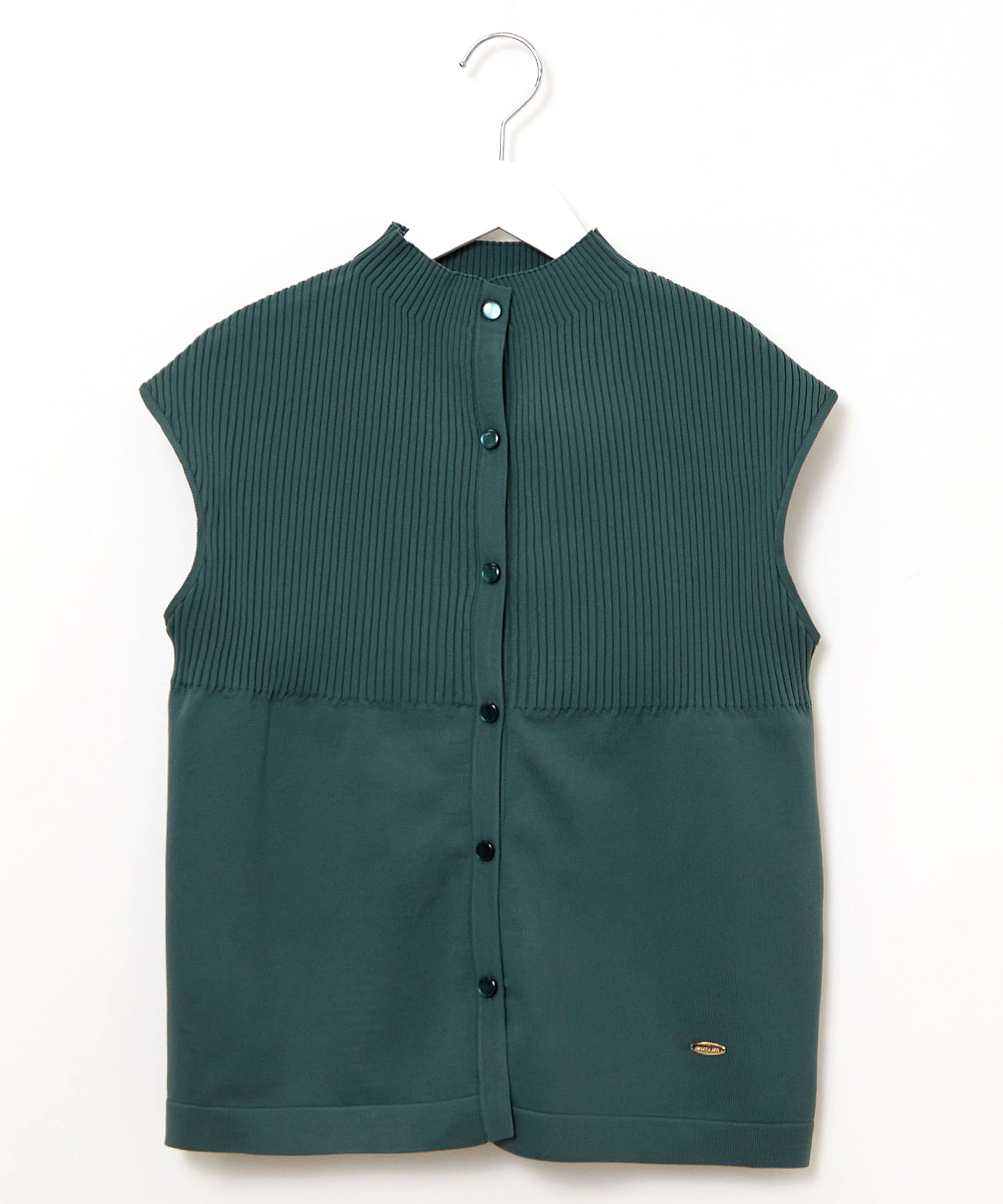 匿名　エンフォルド　ベスト　ベージュ38 新品＊ENFOLD エンフォルド／メルトンショートベスト - メルカリ