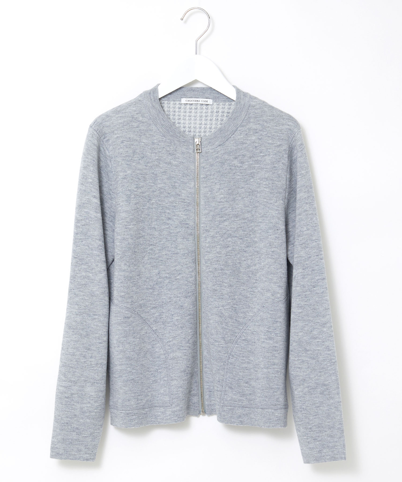 レディース フルジップ ニット カーディガン通販 [0203-57350