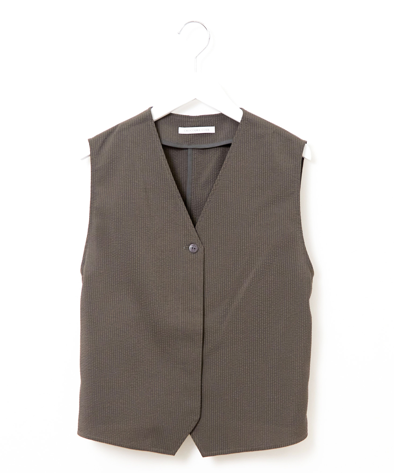 レディース Vネック ショート ジレ【一部店舗限定】通販 [0204-53455