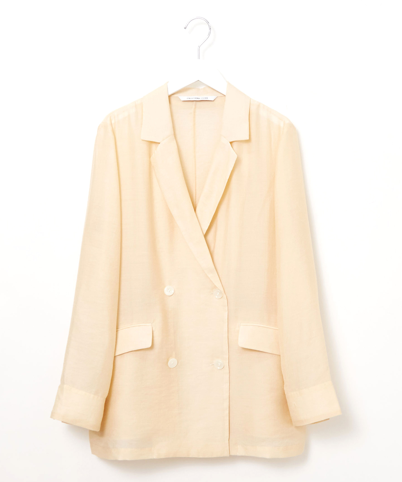 レディース シアー ダブルボタン ジャケット【一部店舗限定】通販