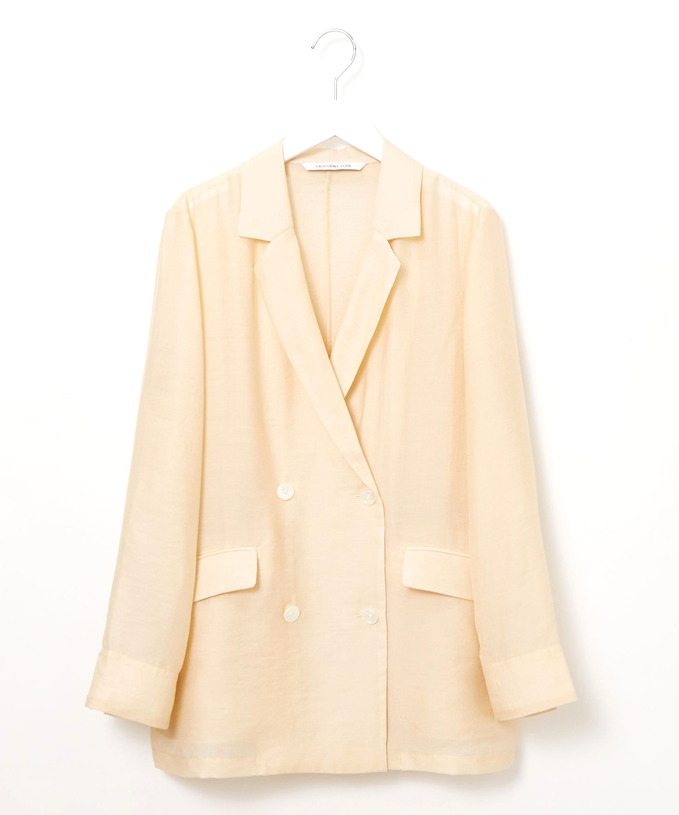 レディース シアー ダブルボタン ジャケット【一部店舗限定】通販