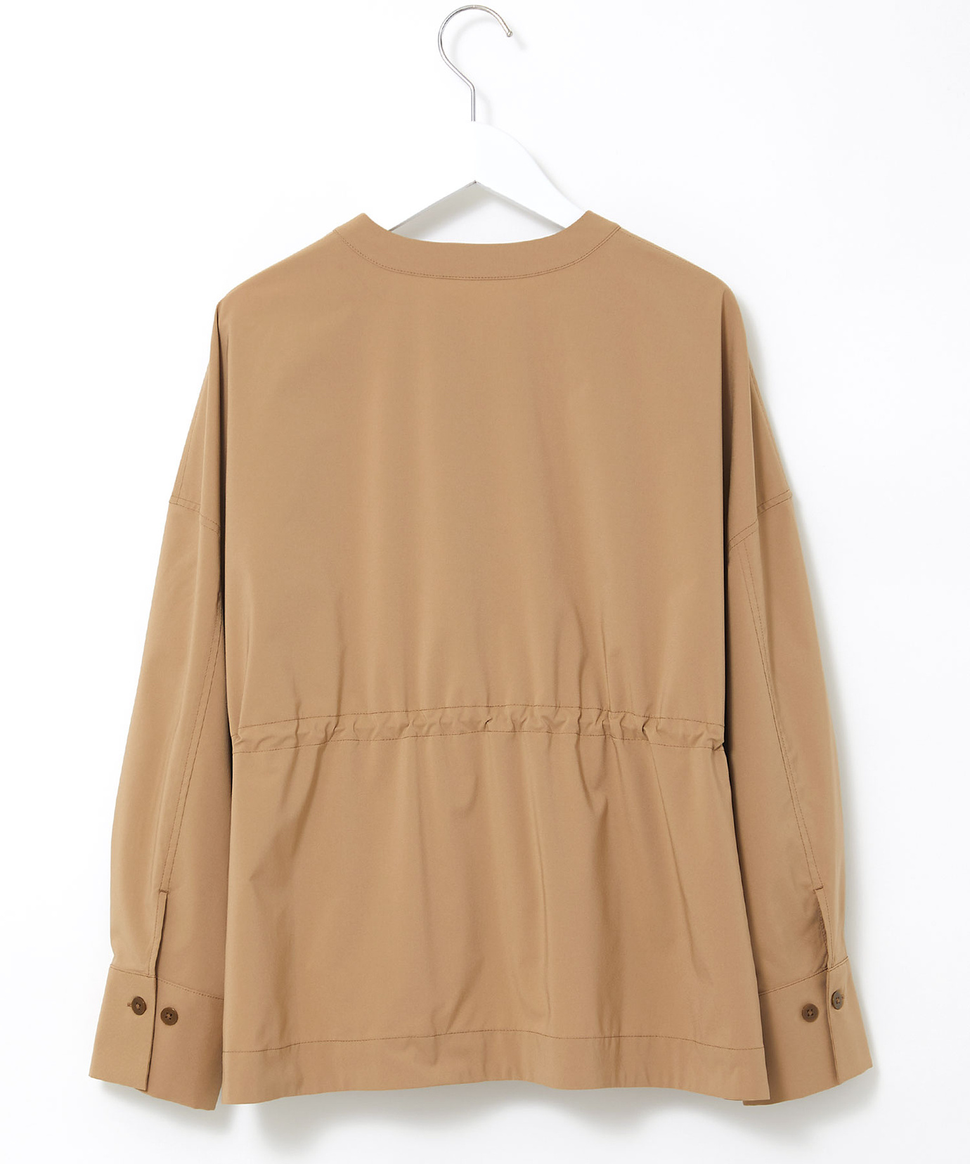 ちゃそ レディース ラッカン ウエストギャザー ブルゾン通販 [0204-55450