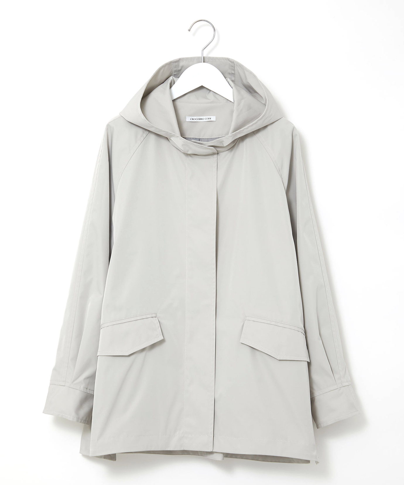 レディース テントシルエット フーディー ジャケット通販 [0204-55452