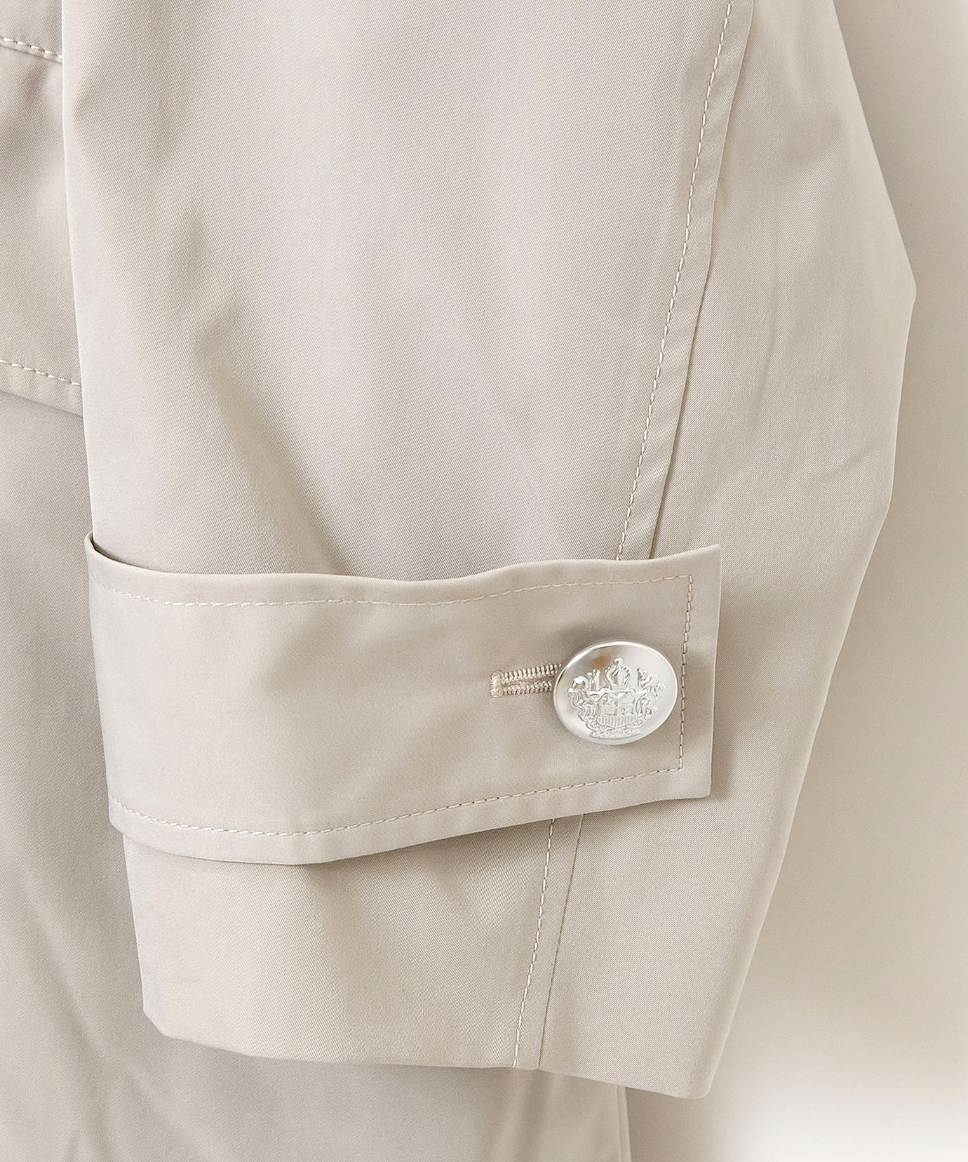 MUVEILメタルボタン ノーカラーコート レディース メタルボタン ノーカラー コート通販 [0204-55453