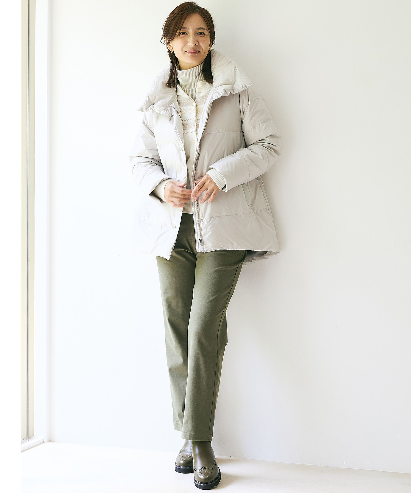 レディース タフタ ダウンコート通販 [0204-57456] - クロコダイル