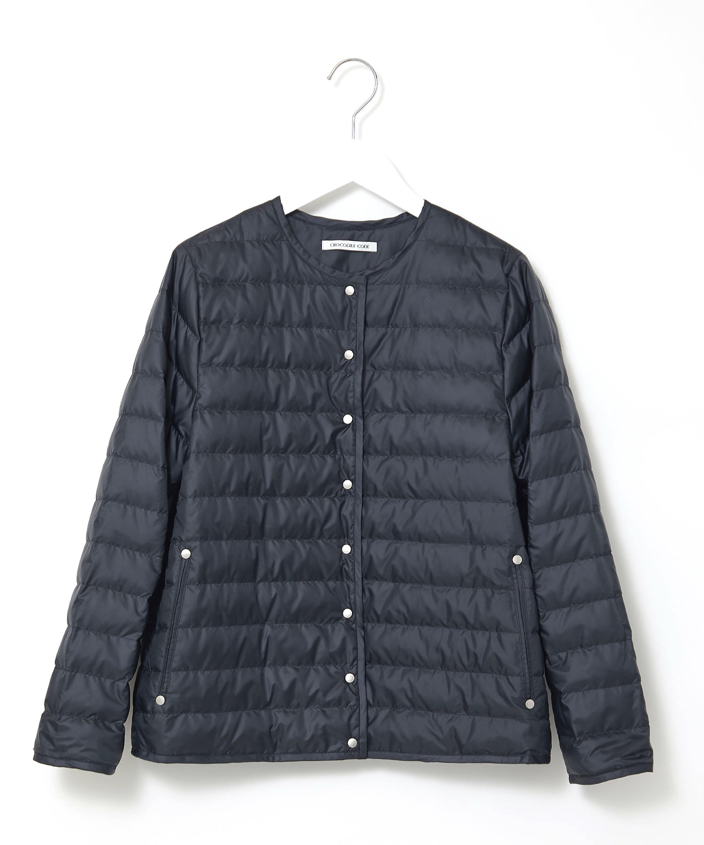 レディース ノーカラーライトダウン通販 [0204-57458] - クロコダイル