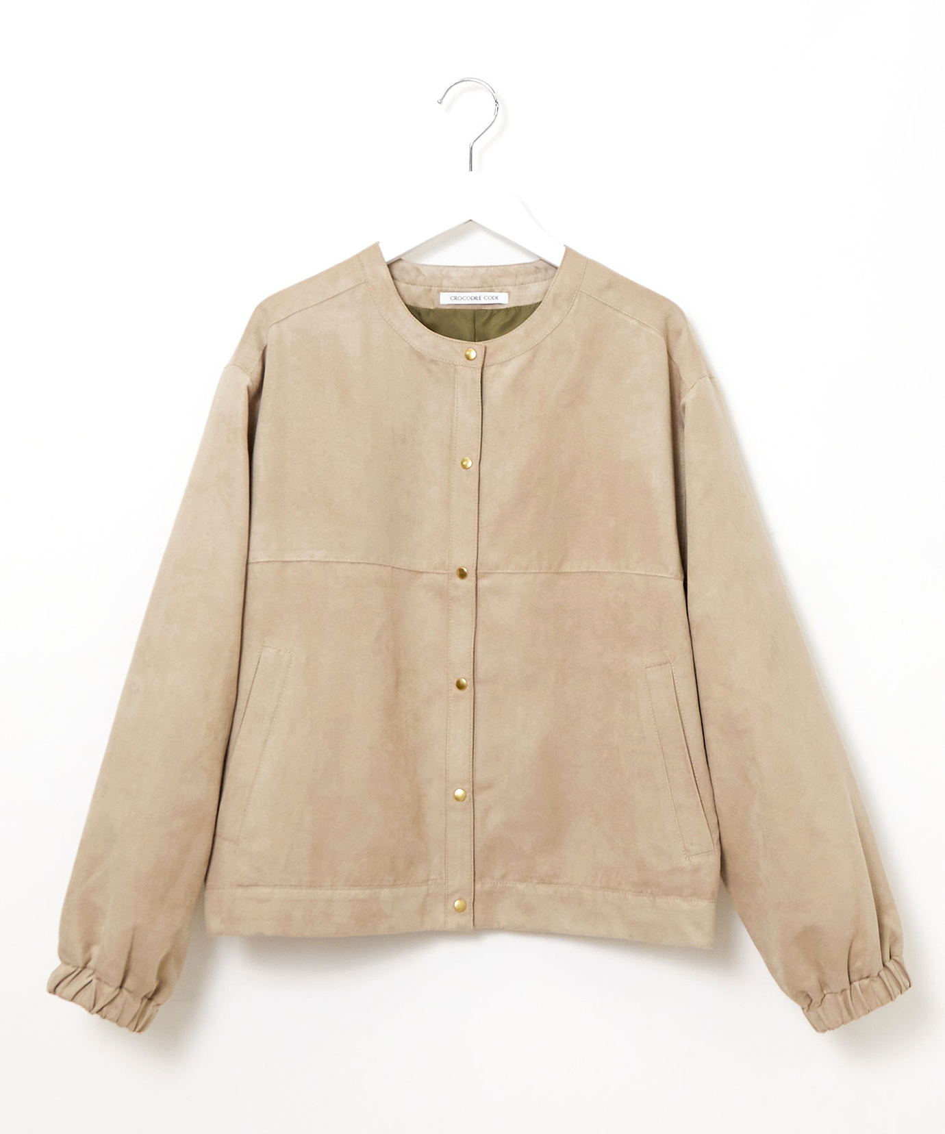 コンビネックワークディティールジャケット　ベージュ ⠀ #etreコンビネックワークディティールジャケット ヴィンテージ感