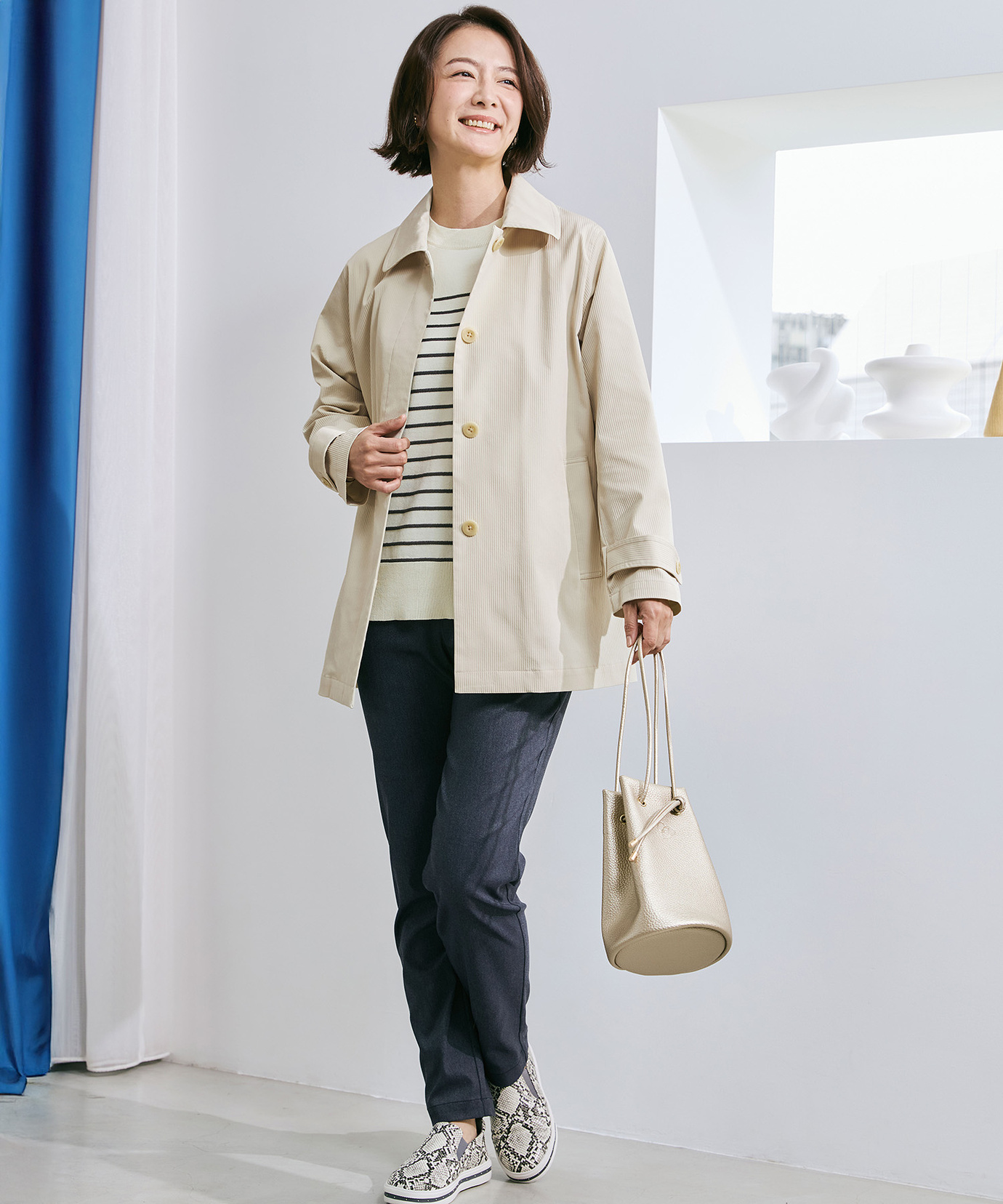 レディース テントライン ミドルコート通販 [0204-61450