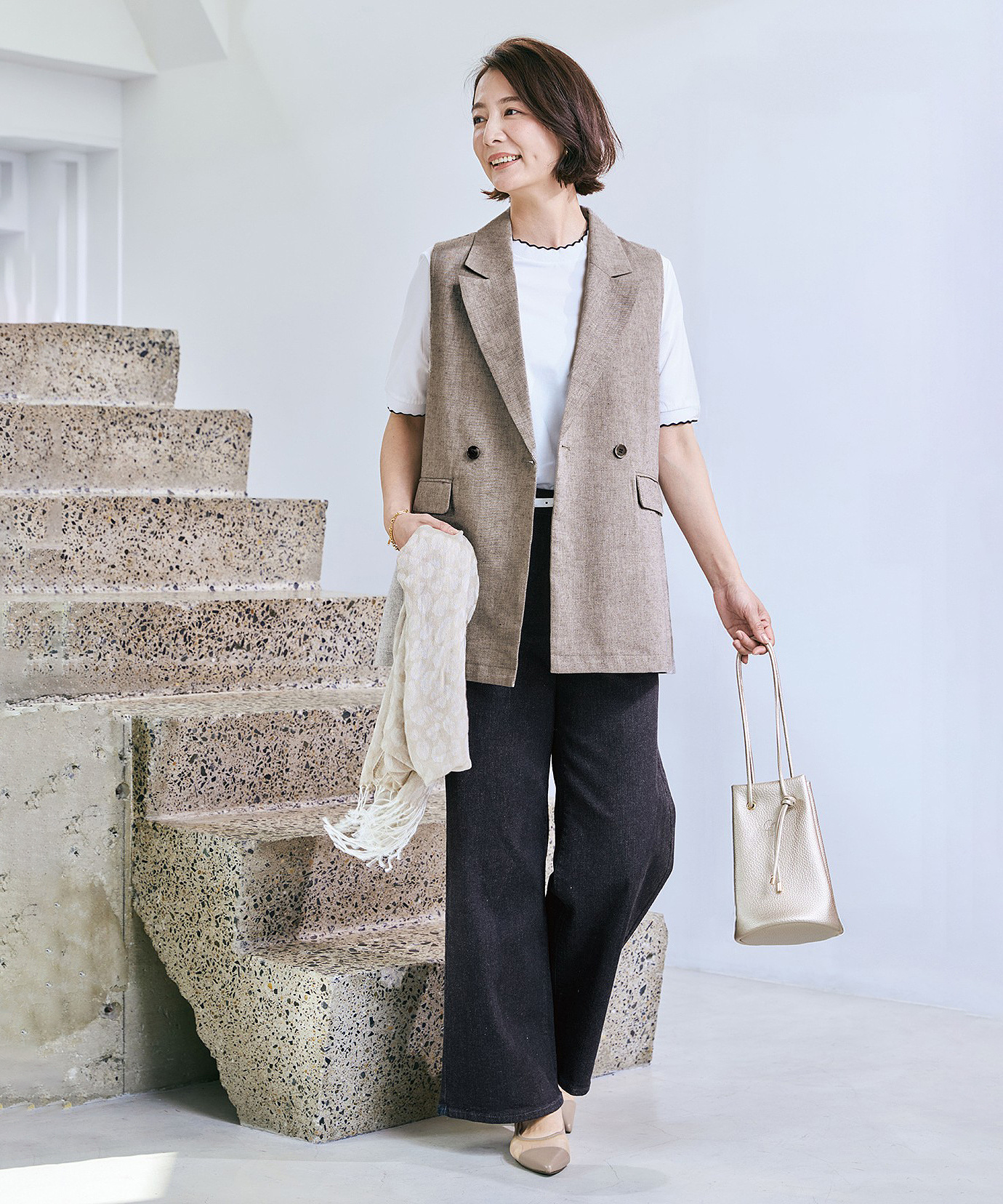 レディース ミラージュジレ【Mirage Gilet】通販 [0204-63453