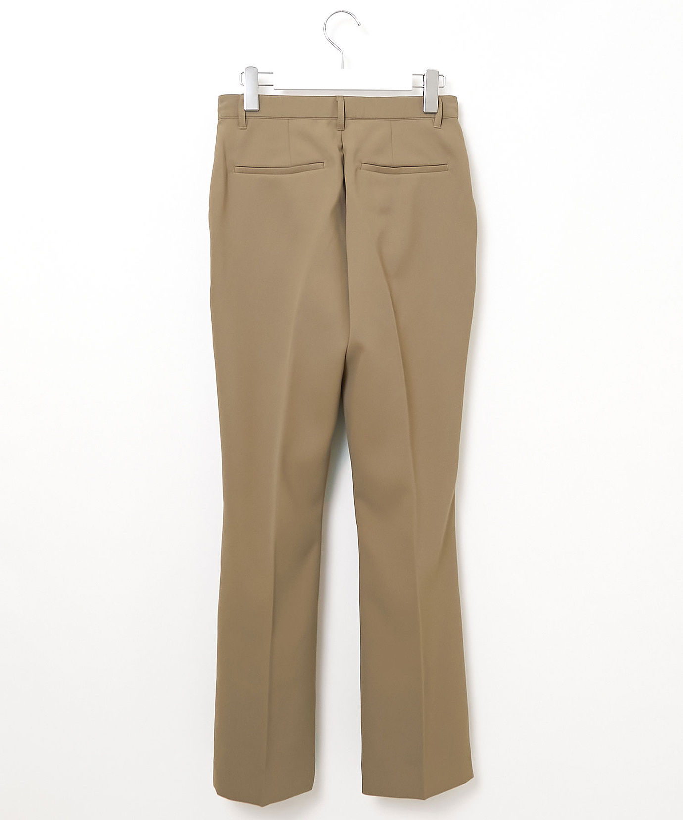 レディース センタープレス フレア パンツ通販 [0205-45557