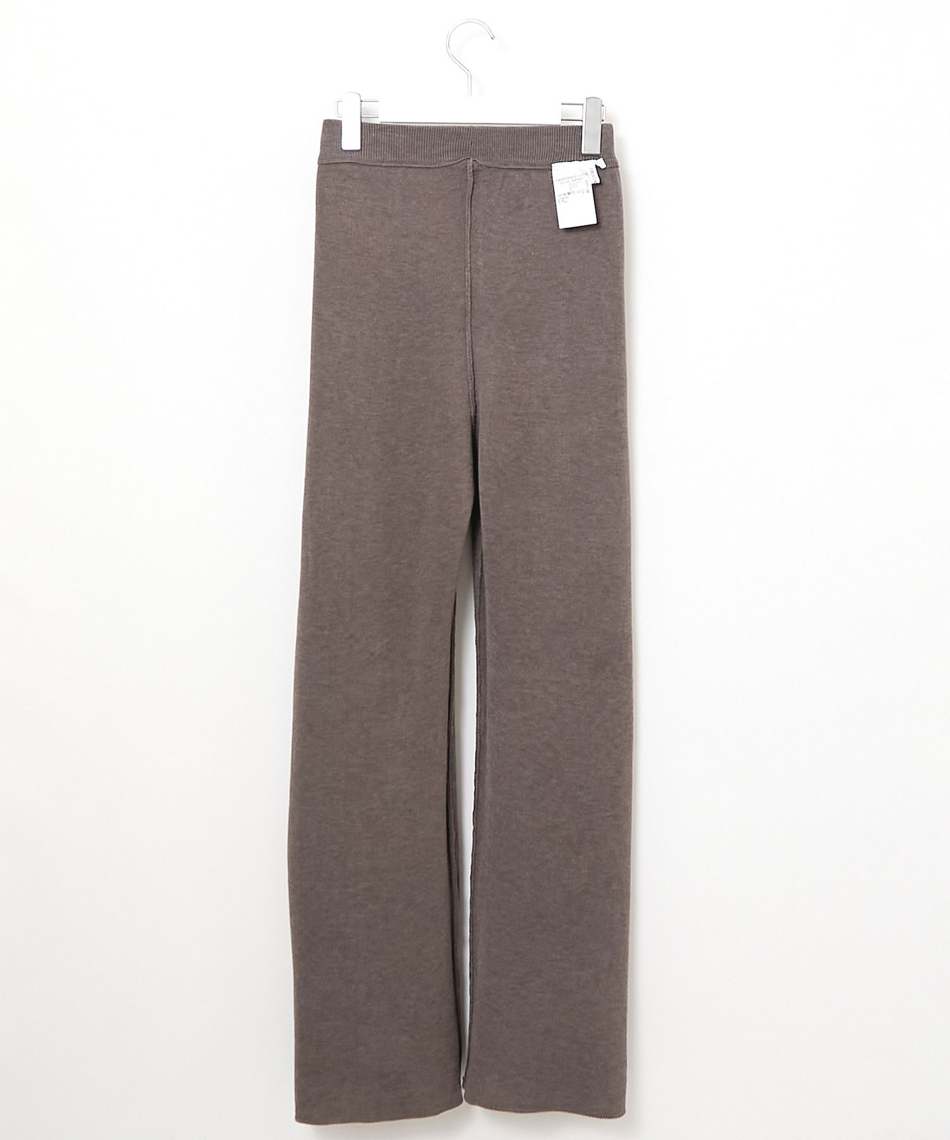 レディース ニット ピンタック パンツ【手洗いOK】【一部店舗限定