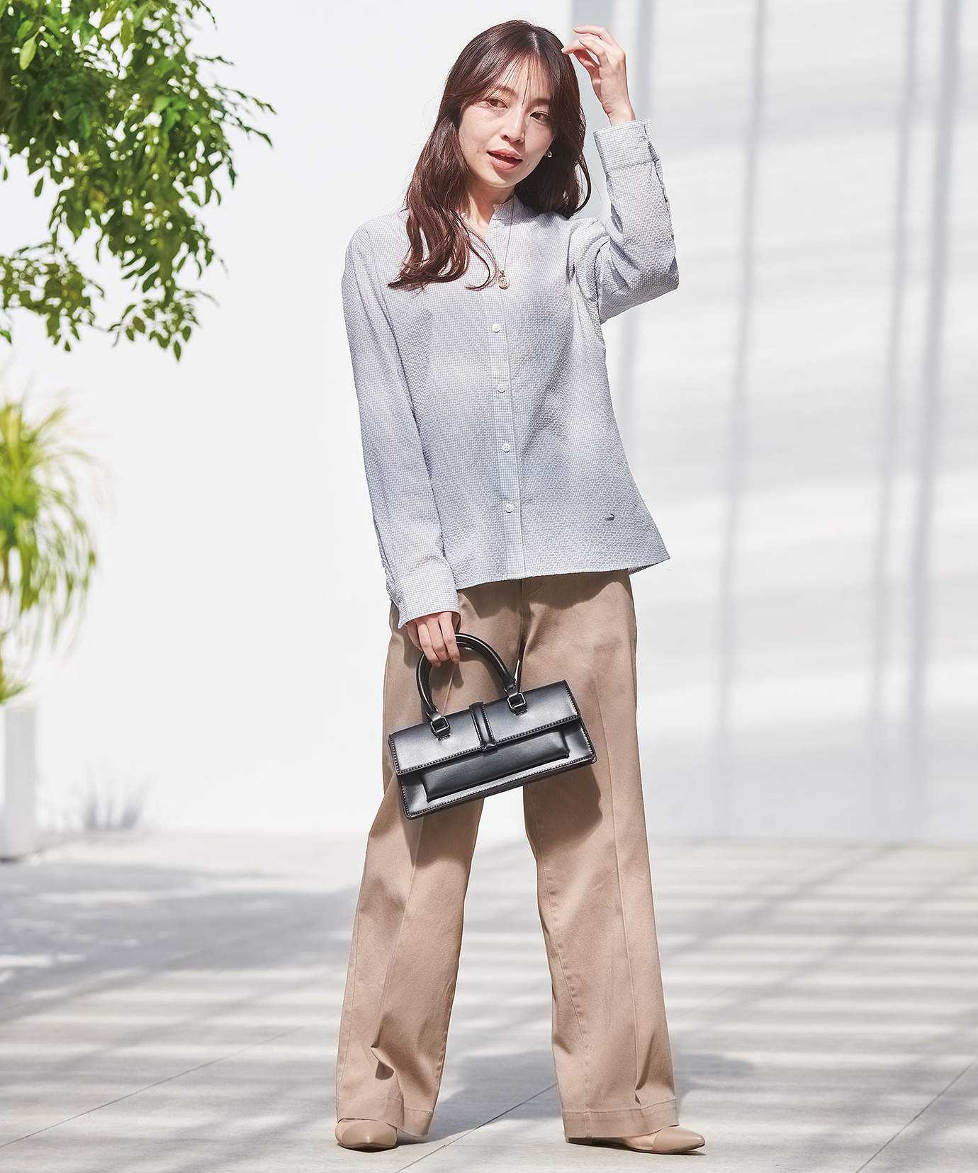 レディース サテン セミワイド パンツ【一部店舗限定】通販 [0205