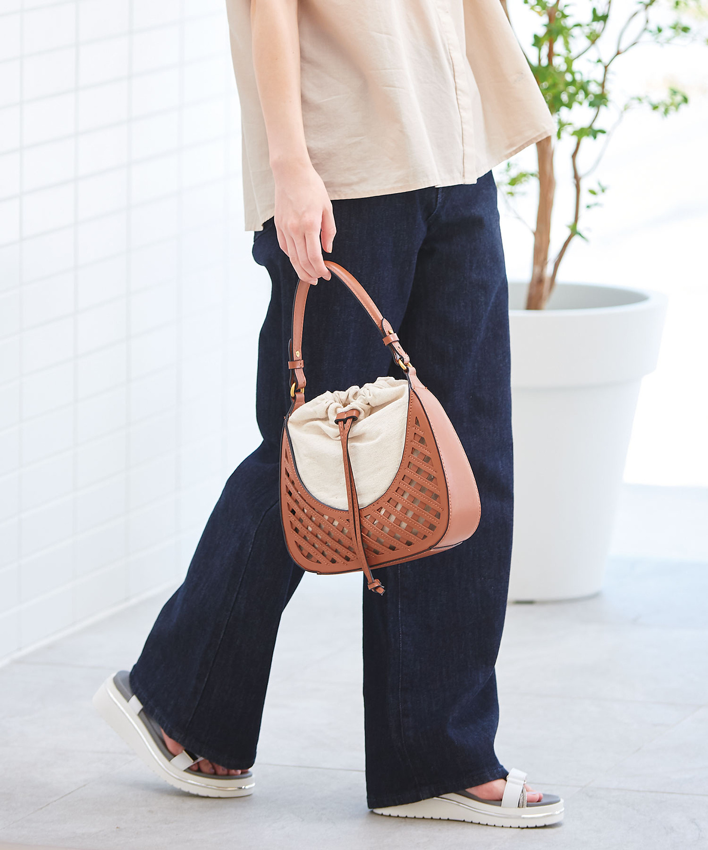 レディース セミワイド デニム パンツ【EDWIN別注】通販 [0205-53550