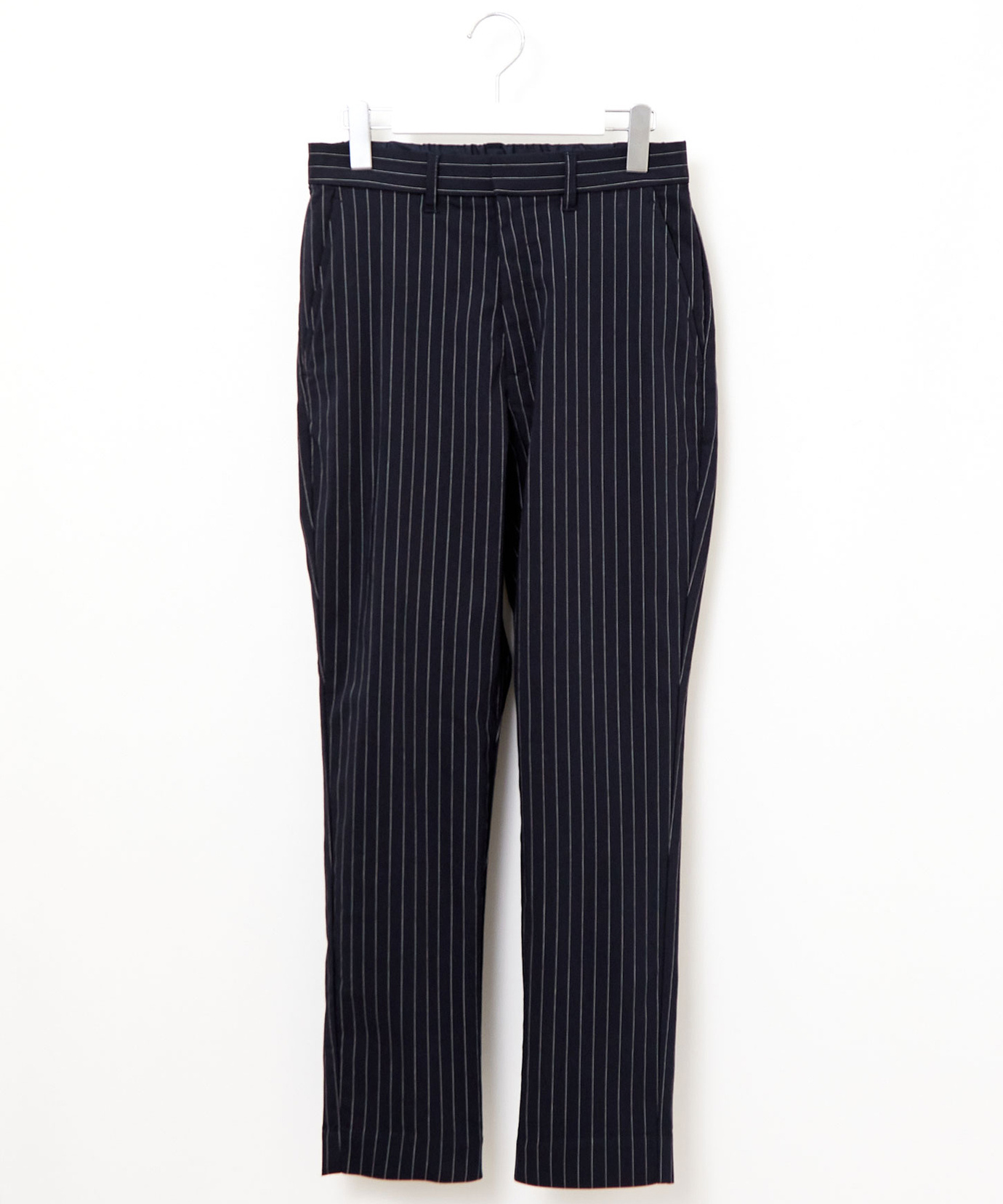 レディース ピンストライプ テーパード パンツ通販 [0205-53555