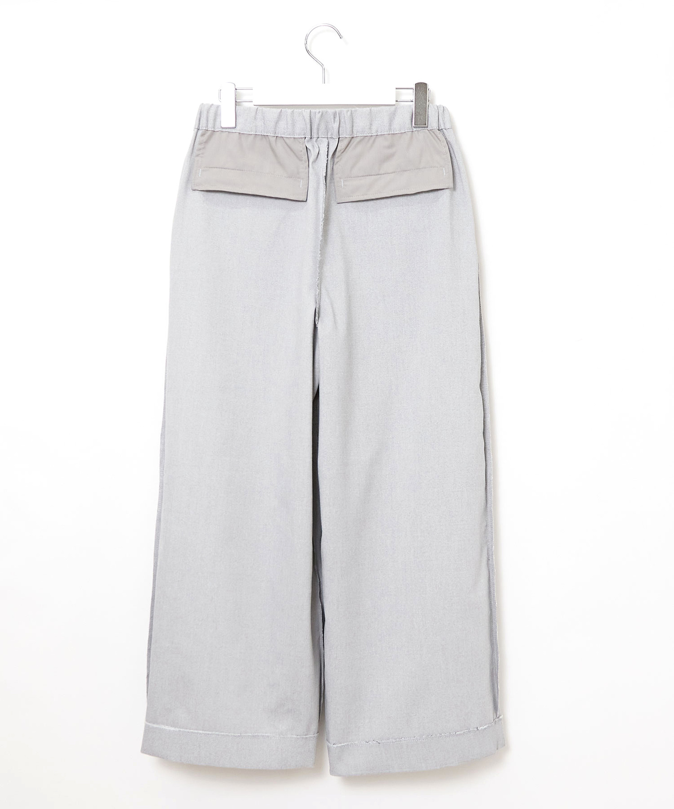 POLWELL スケルトンプリント グレー パンツ POLWELL スケルトンプリント グレー パンツ