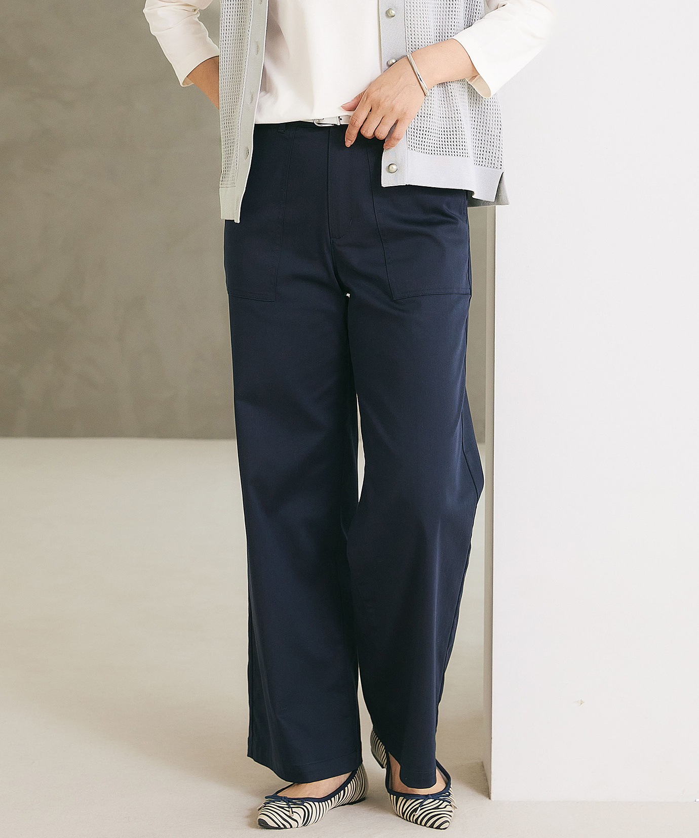 レディース サテン ベイカー パンツ通販 [0205-55551] - クロコダイル