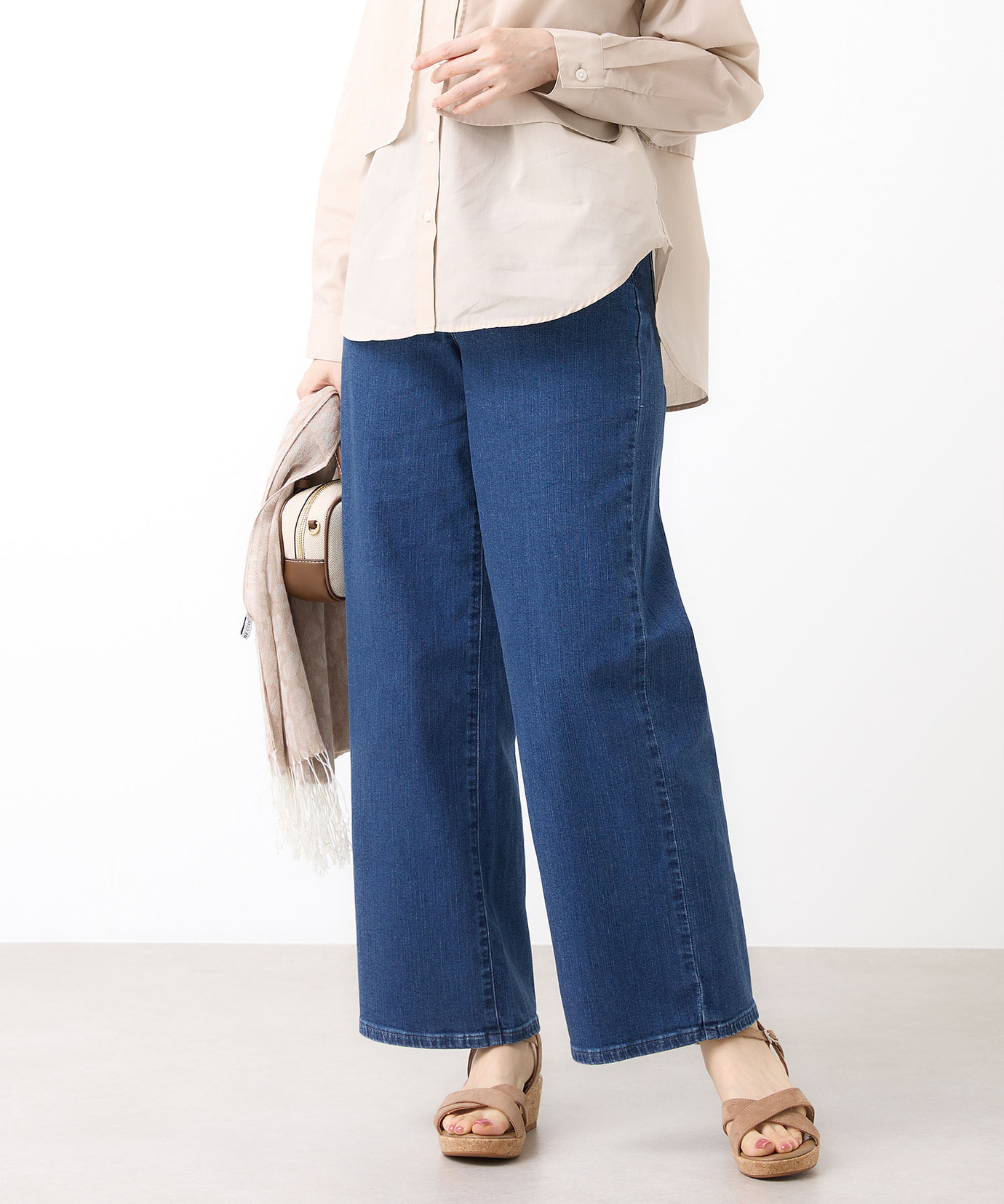 レディース セミワイド デニム パンツ【EDWIN別注】通販 [0205-63550