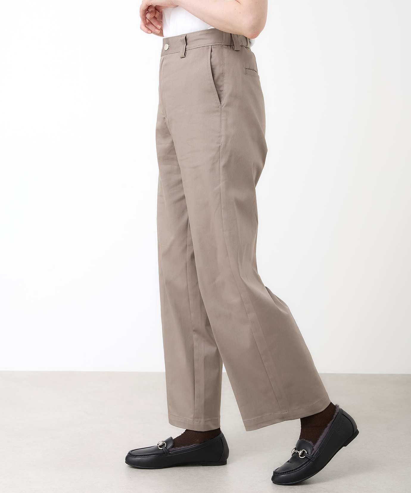 SO様　ルーズフィットバレルレッグパンツ　S レディース バレル ストレッチ パンツ【オンラインショップ・一部店舗