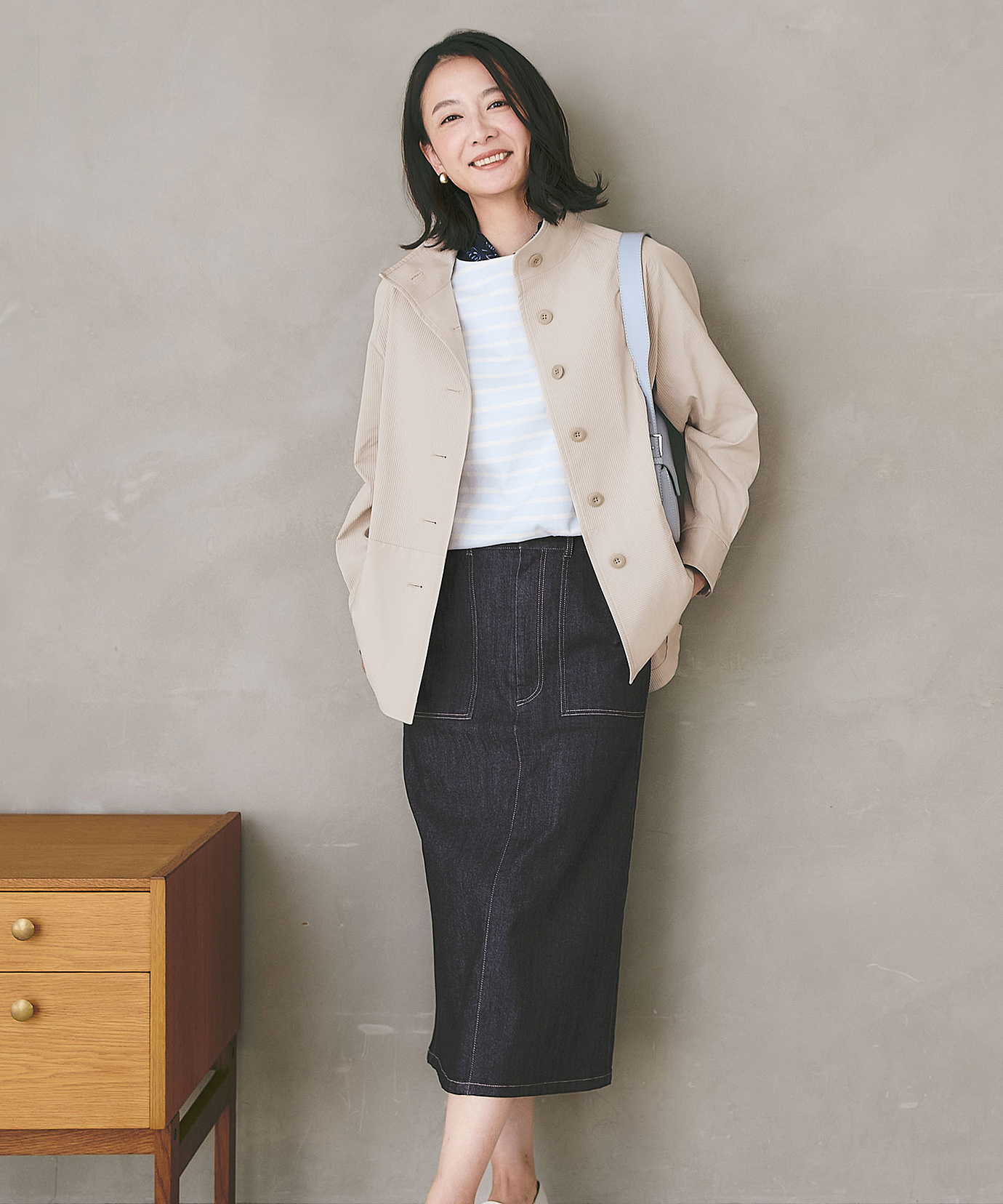 レディース ワンウォッシュ デニム スカート通販 [0206-51650