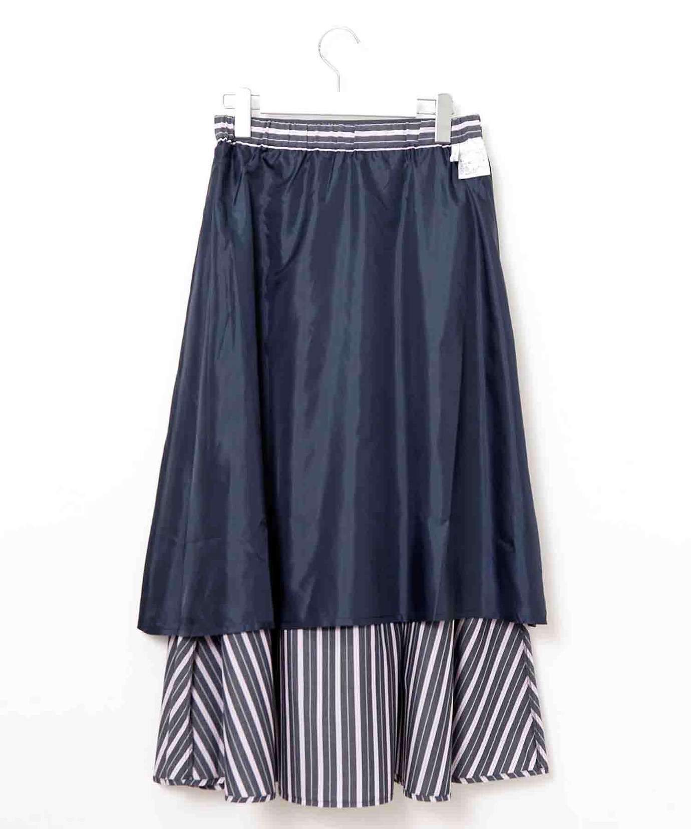 【TOTEME】タイウエスト コットンスカート ストーン TOTEME タイウエスト スカート | ニュートラル | FARFETCH JP