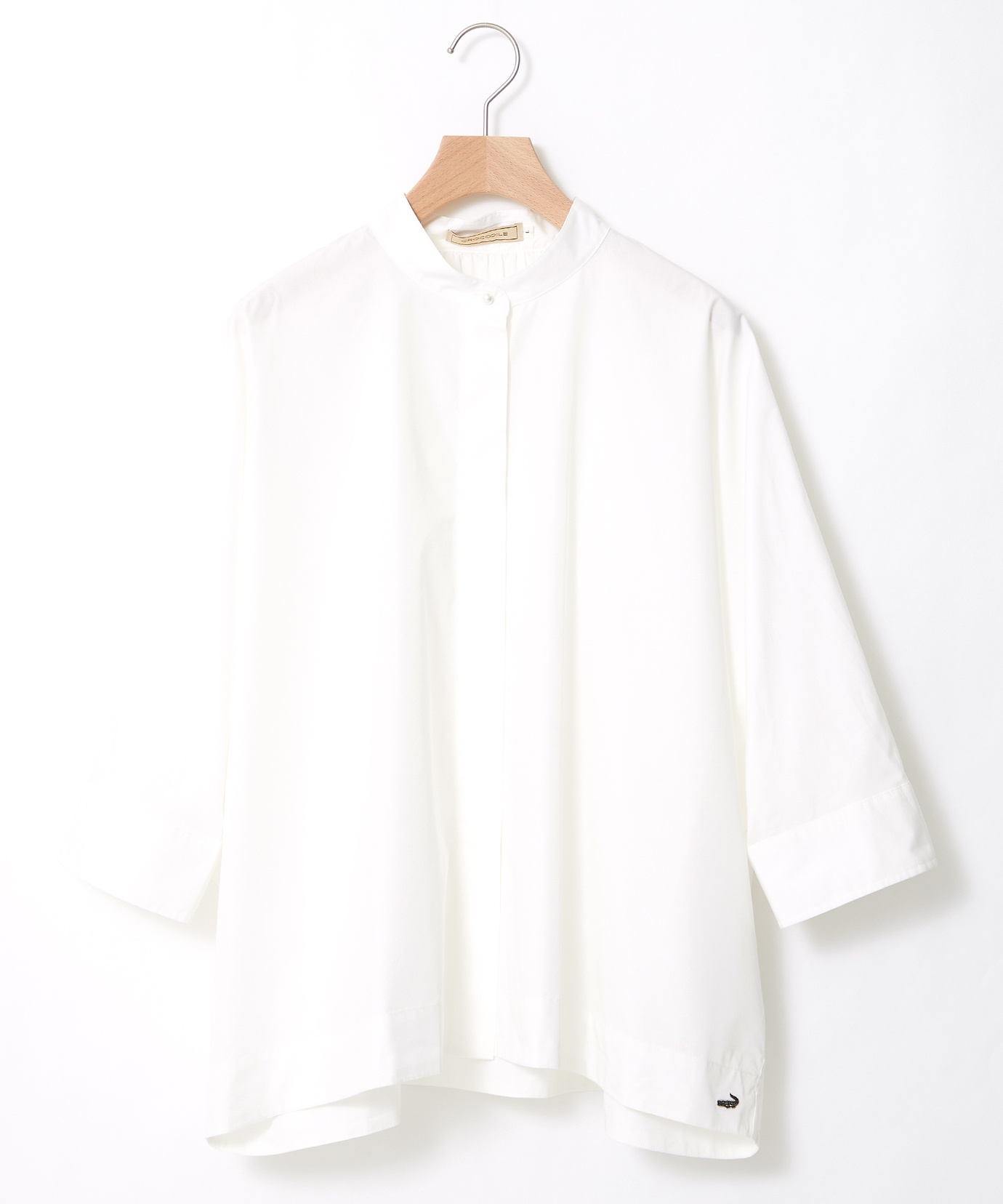 レディース バンドカラー ドルマンスリーブ ブラウス通販 [0301-44199