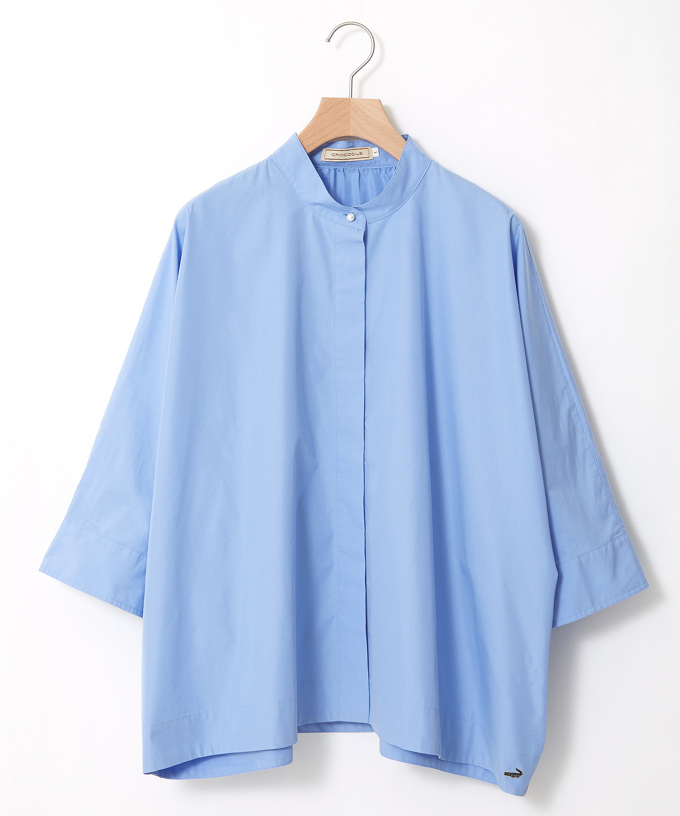 レディース バンドカラー ドルマンスリーブ ブラウス通販 [0301-44199