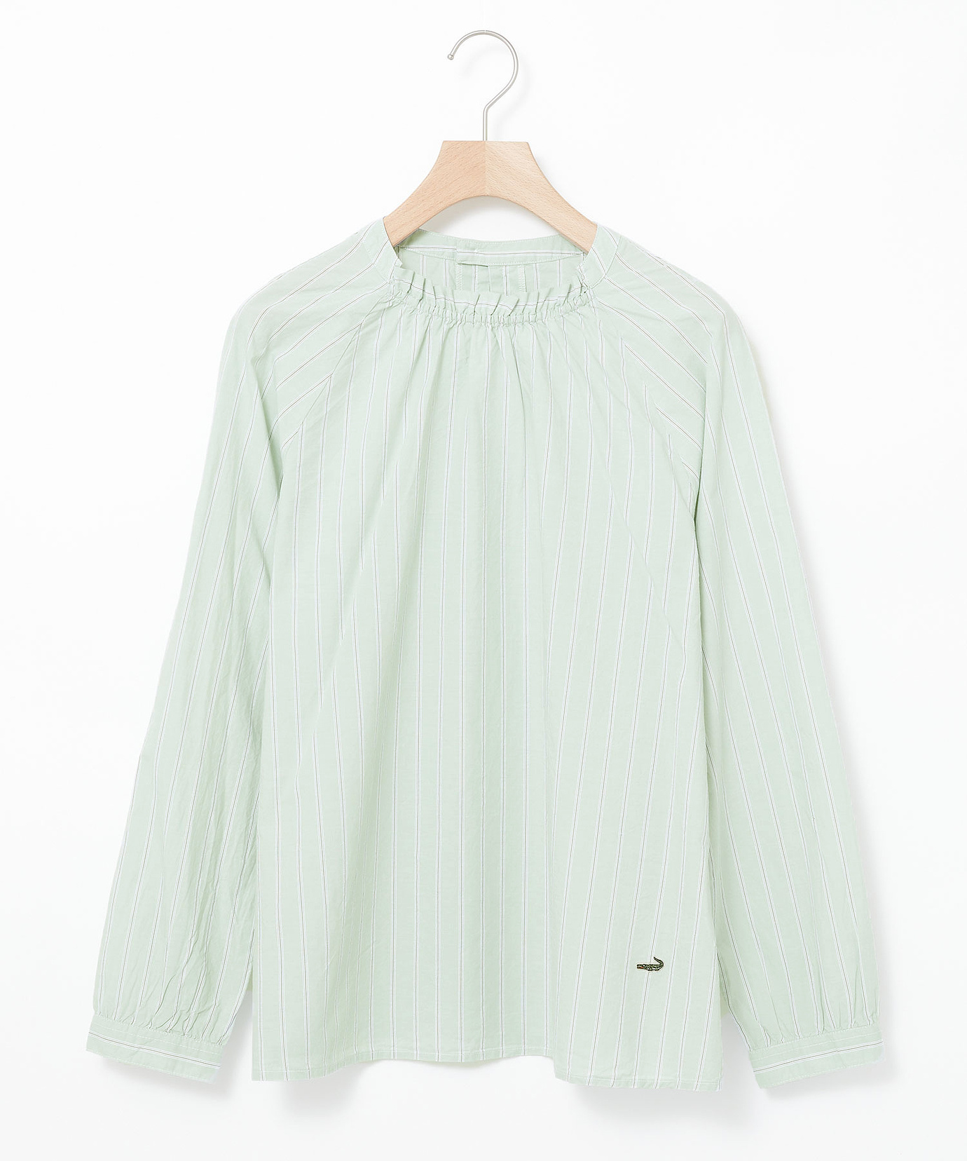 レディース ラグランスリーブ ギャザー ブラウス通販 [0301-51108