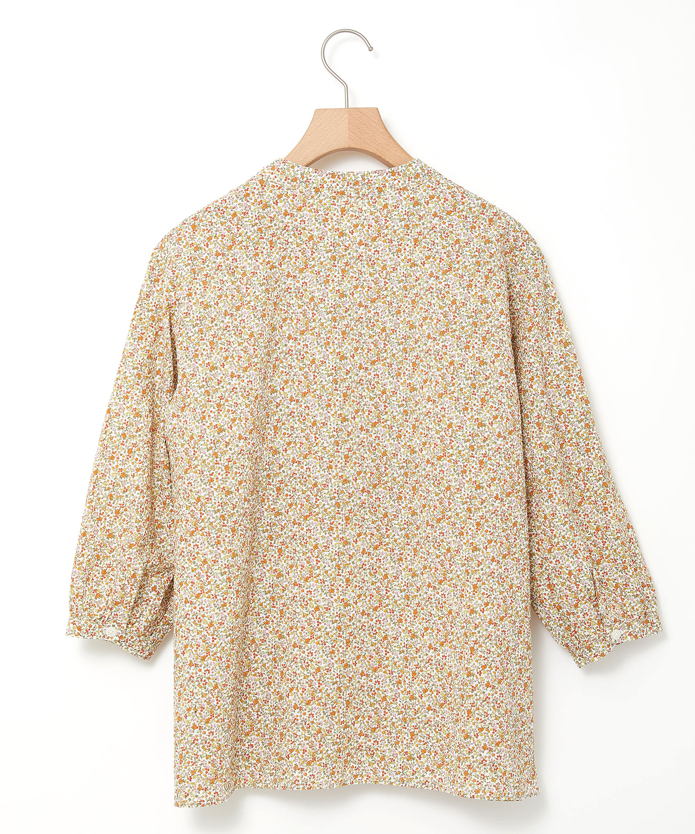 レディース フラワープリント 襟デザイン ブラウス通販 [0301-53101