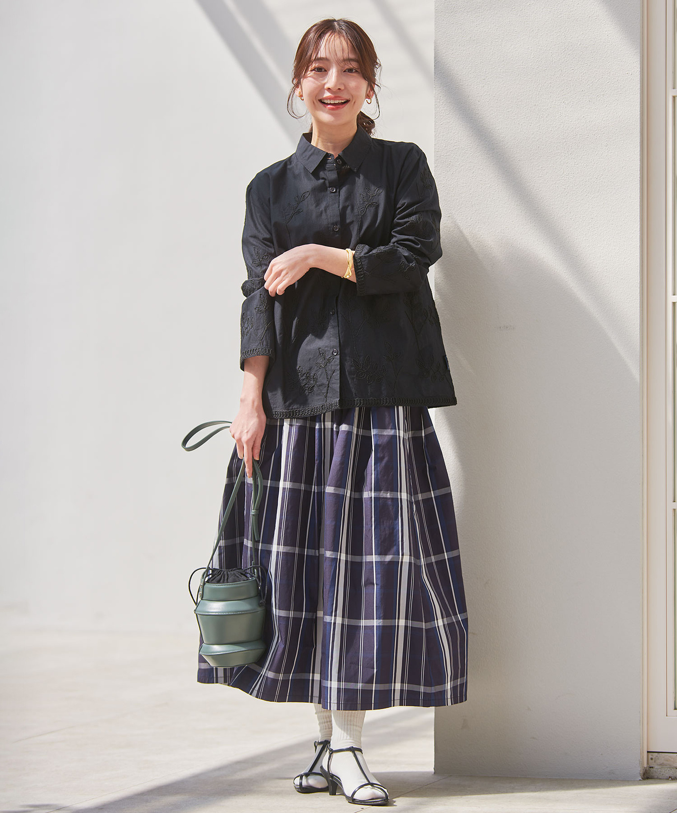 レディース テープ刺繍デザイン ブラウス通販 [0301-53102