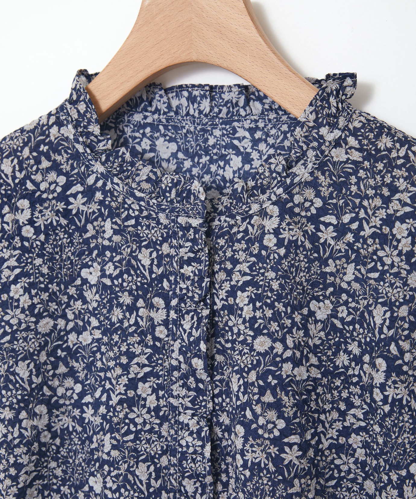 レディース ミラクルウェーブ 花柄プリント ブラウス通販 [0301-53109