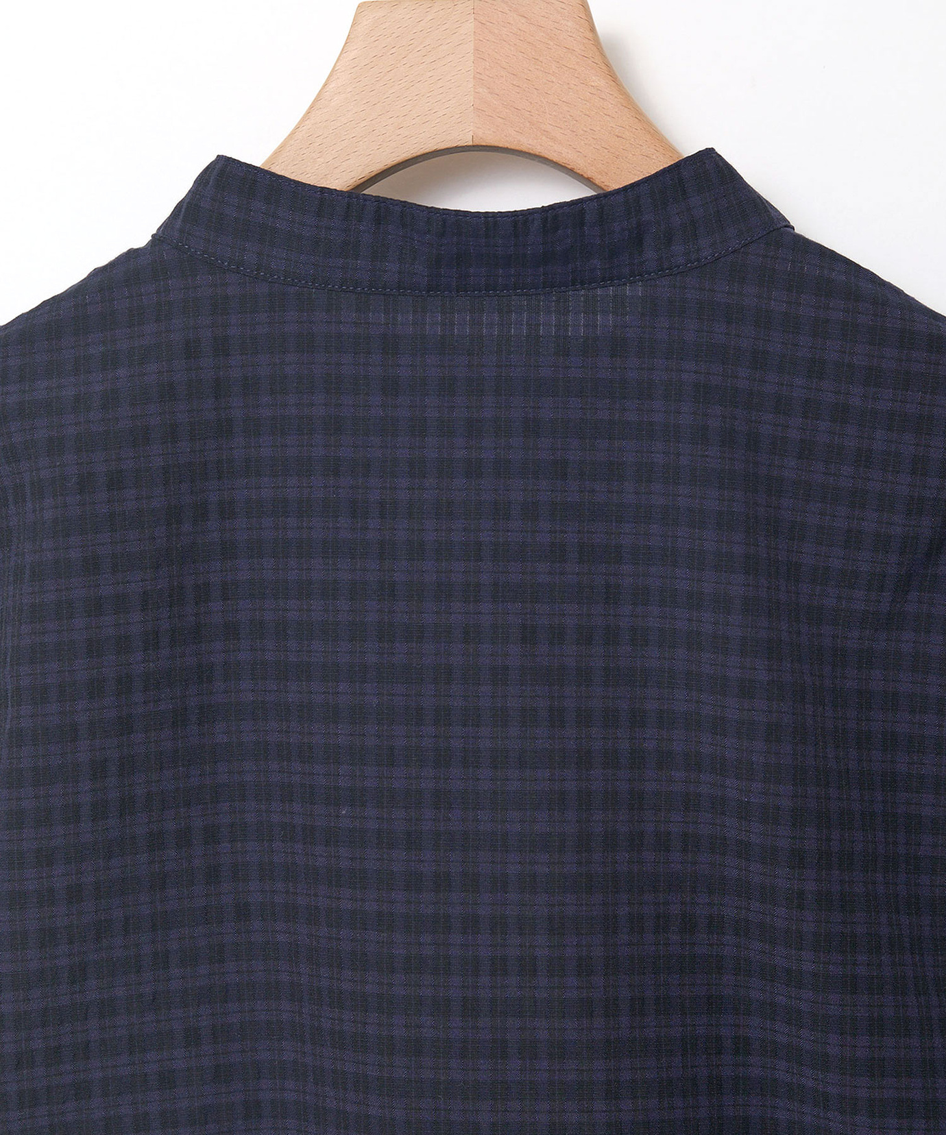 レディース ダブルボタン チェック ブラウス通販 [0301-54102