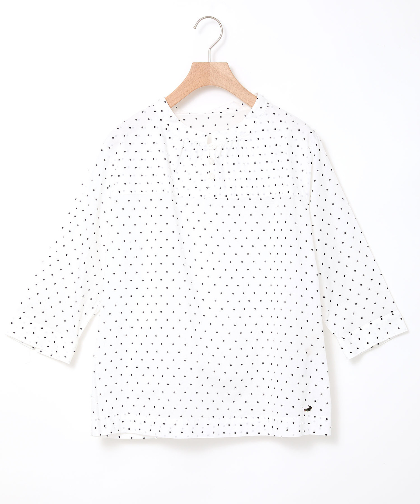 レディース コットン ドット柄 ブラウス【一部店舗限定】通販 [0301