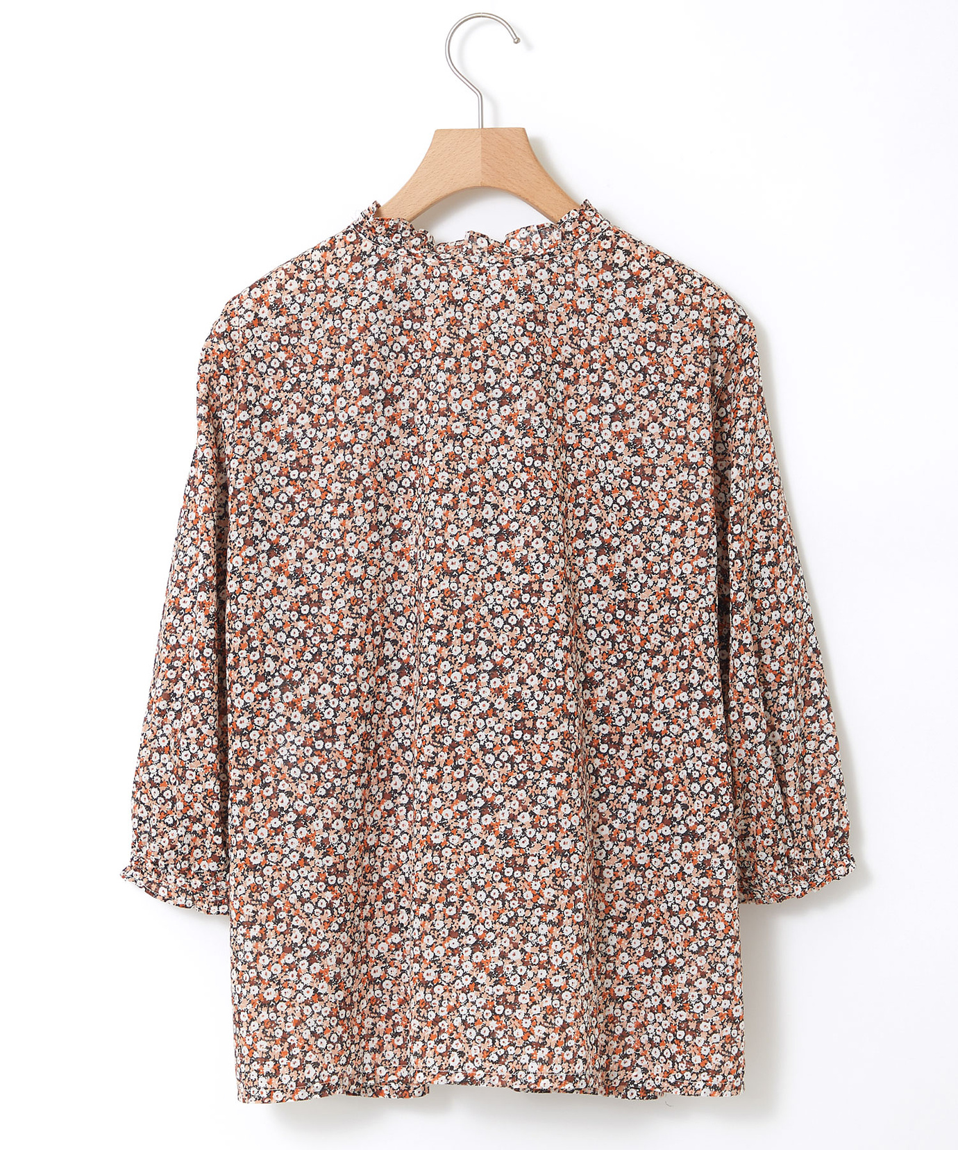 vintage プリンセスカイウラニ　ジャンプスーツ 黒地×花柄 yohji yamamoto - Yohji Yamamoto [HH-J42-238 / h7墨着色花